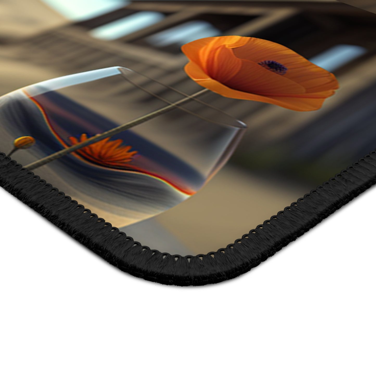 Gaming Mouse Pad Poppy in a Glass Vase 5