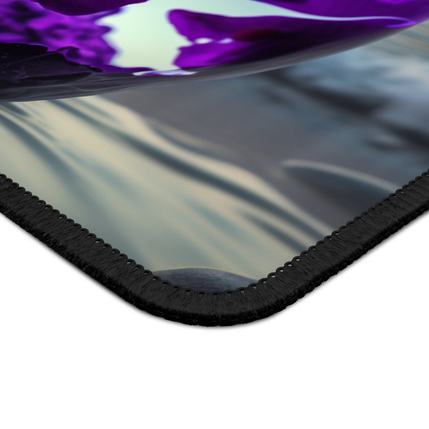 Gaming Mouse Pad Purple Sweet pea in a vase 4