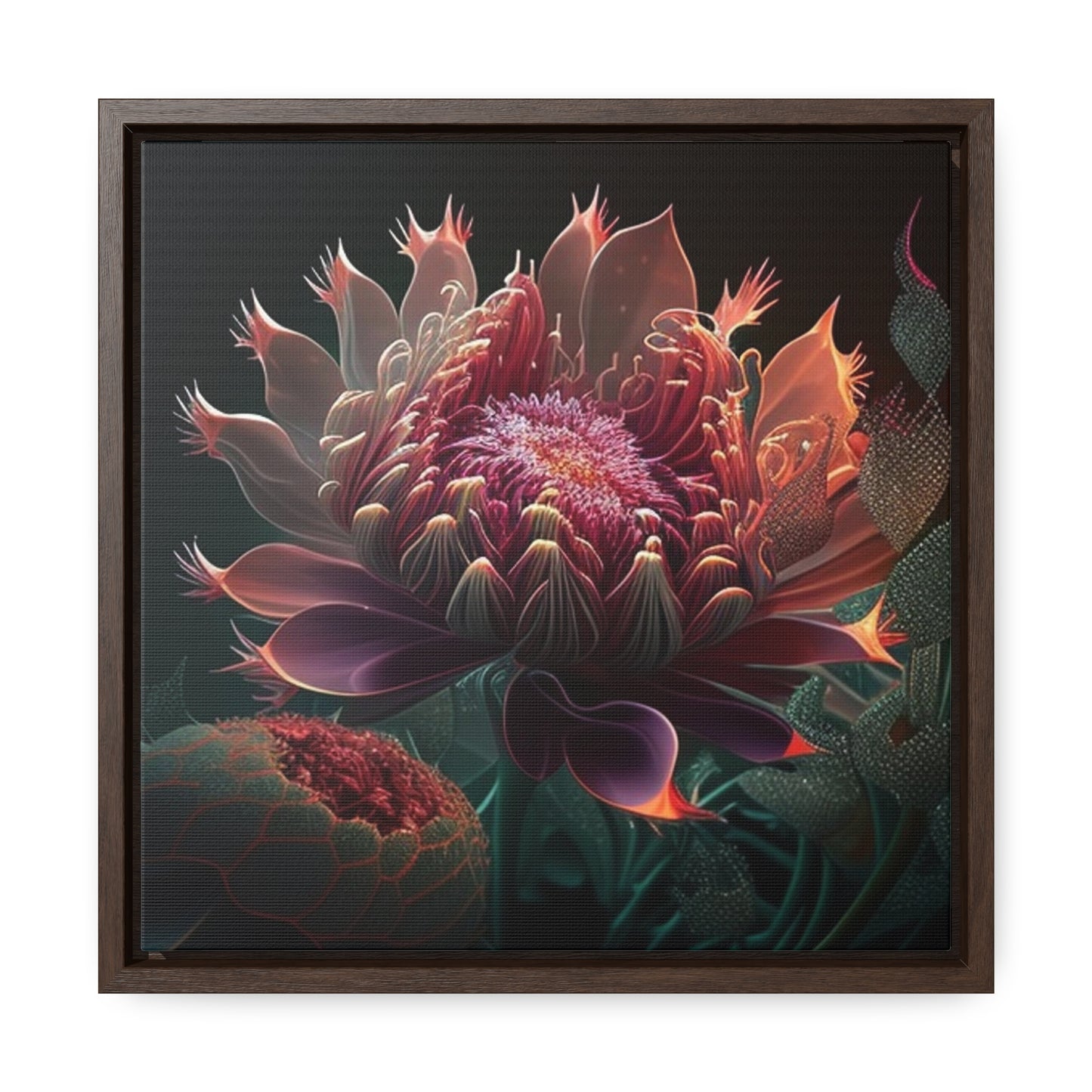 Gallery Canvas Wraps, Square Frame Flower Arangment 1