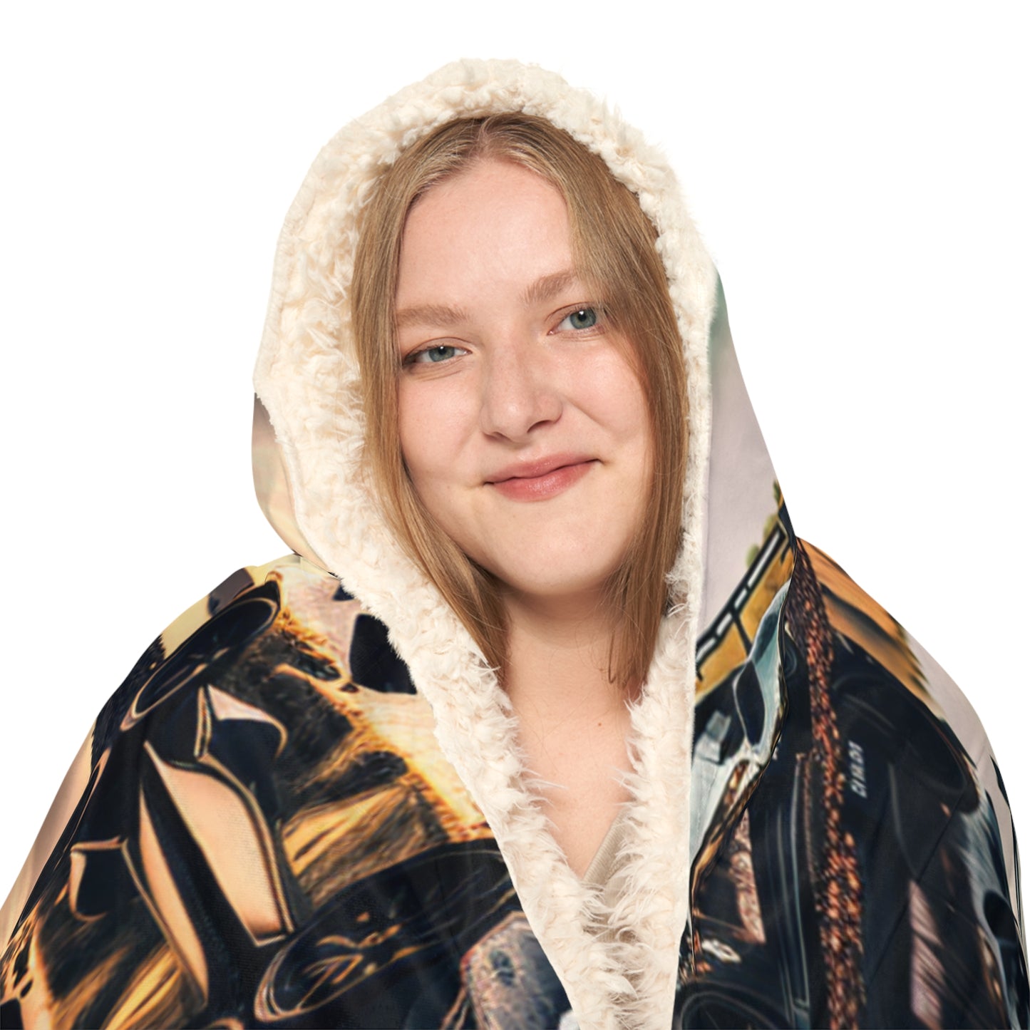 Snuggle Hooded Blanket Ferrari Lake 5