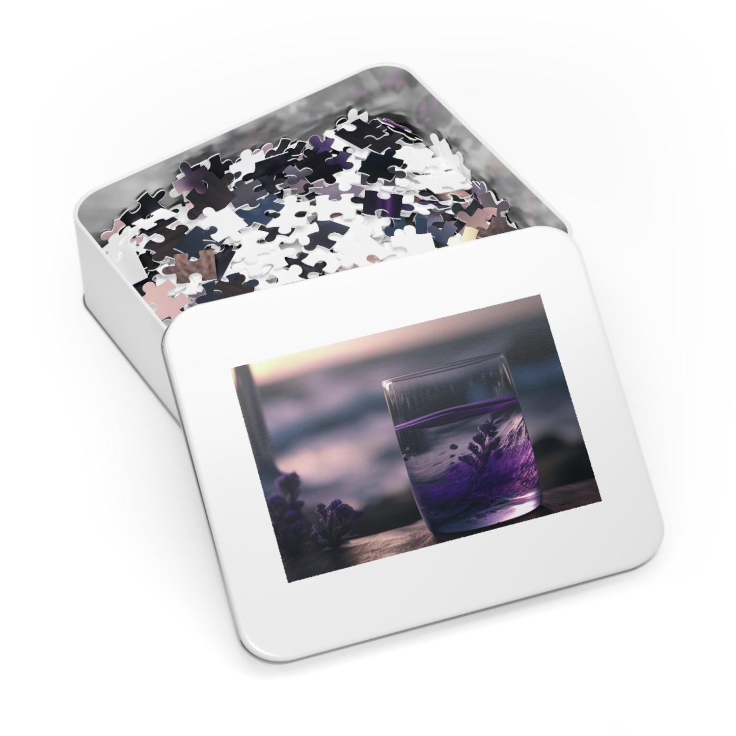 Jigsaw Puzzle (30, 110, 252, 500,1000-Piece) Lavender in a vase 4