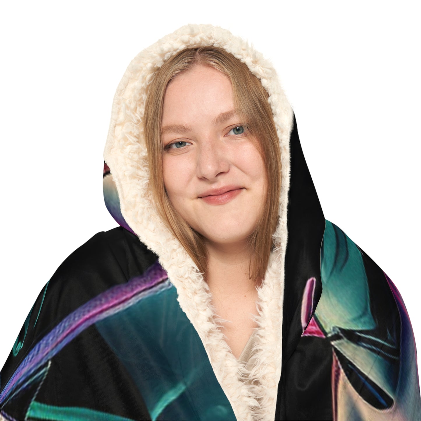 Snuggle Hooded Blanket Ferrari Color 3