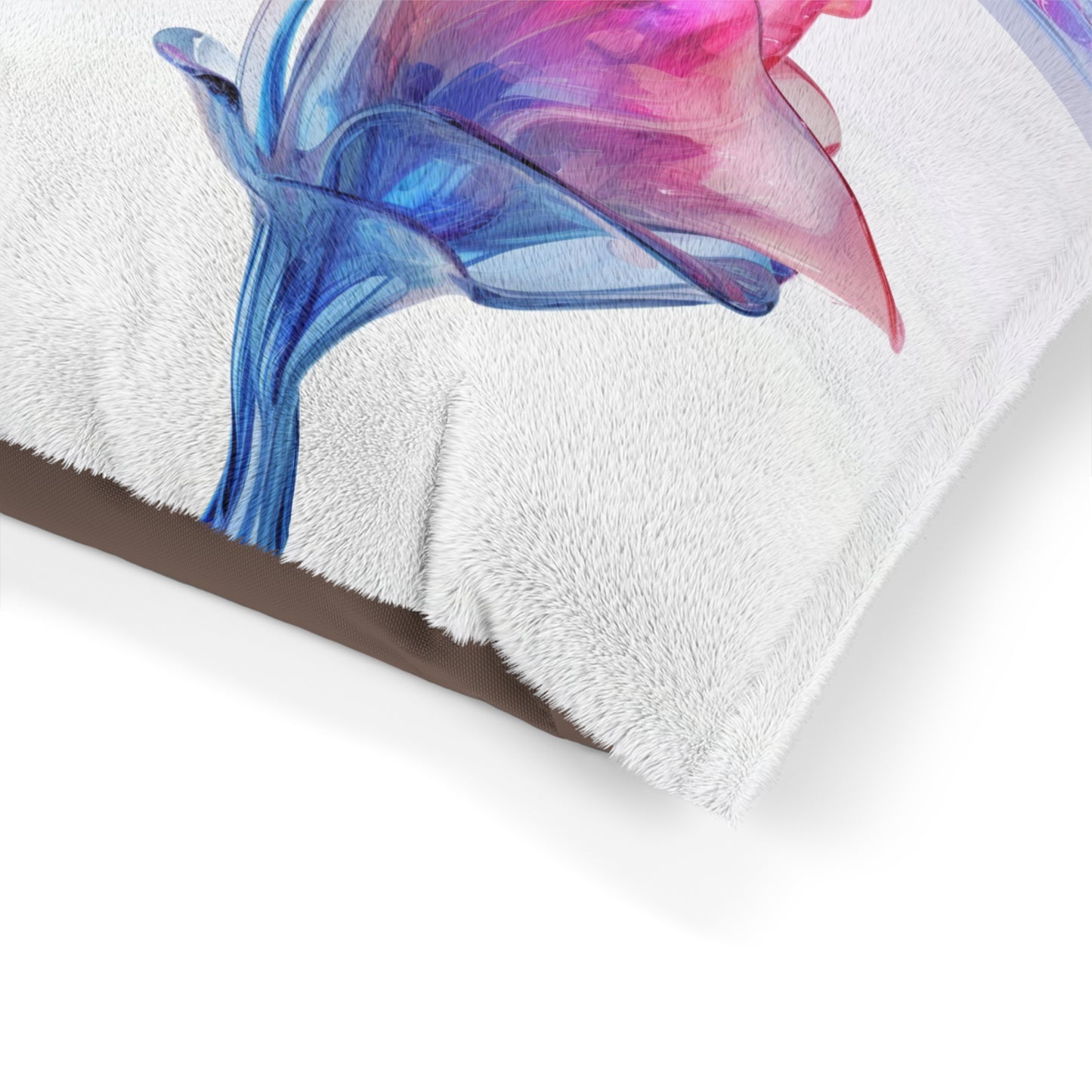 Pet Bed Pink & Blue Tulip Rose 5