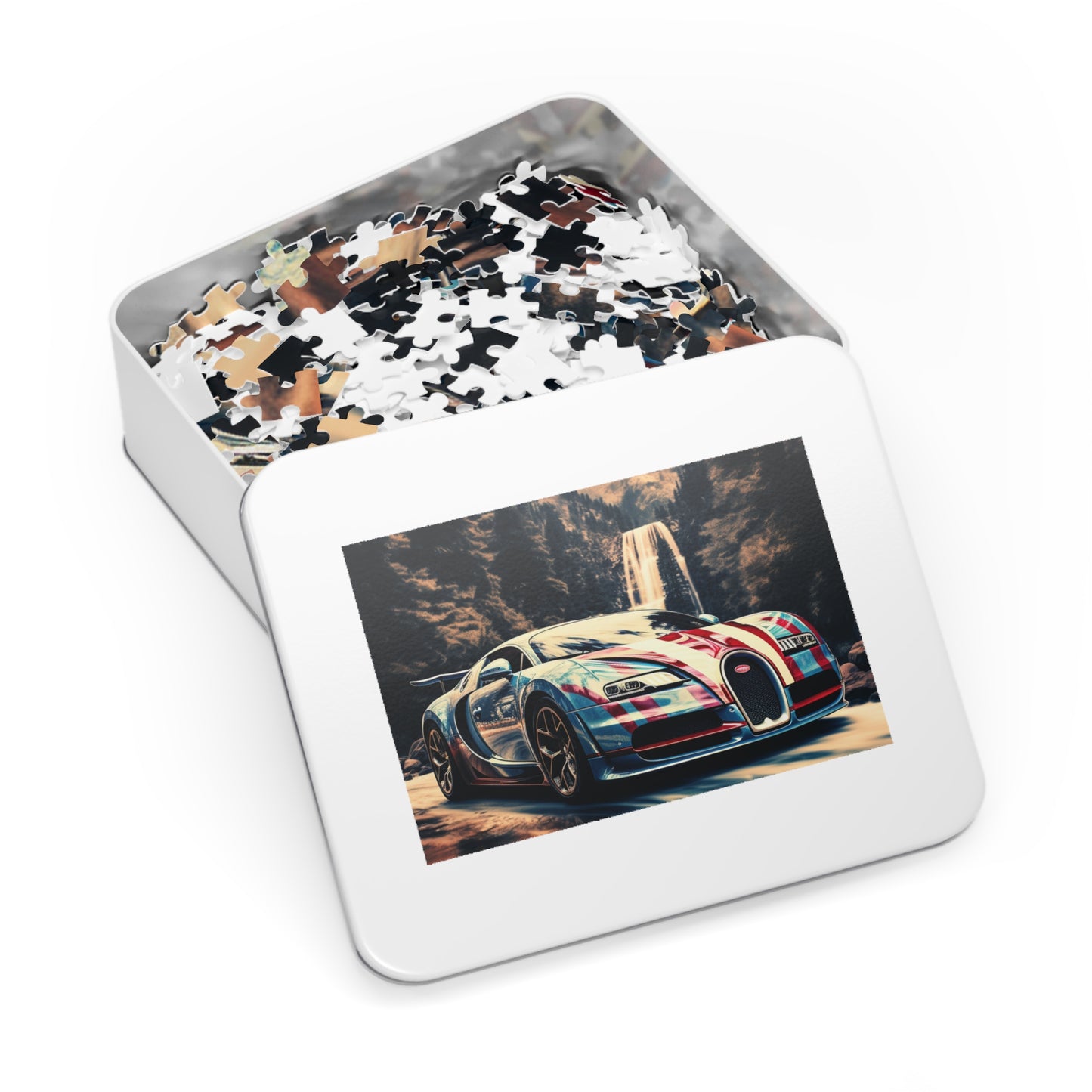 Jigsaw Puzzle (30, 110, 252, 500,1000-Piece) Bugatti Waterfall 1