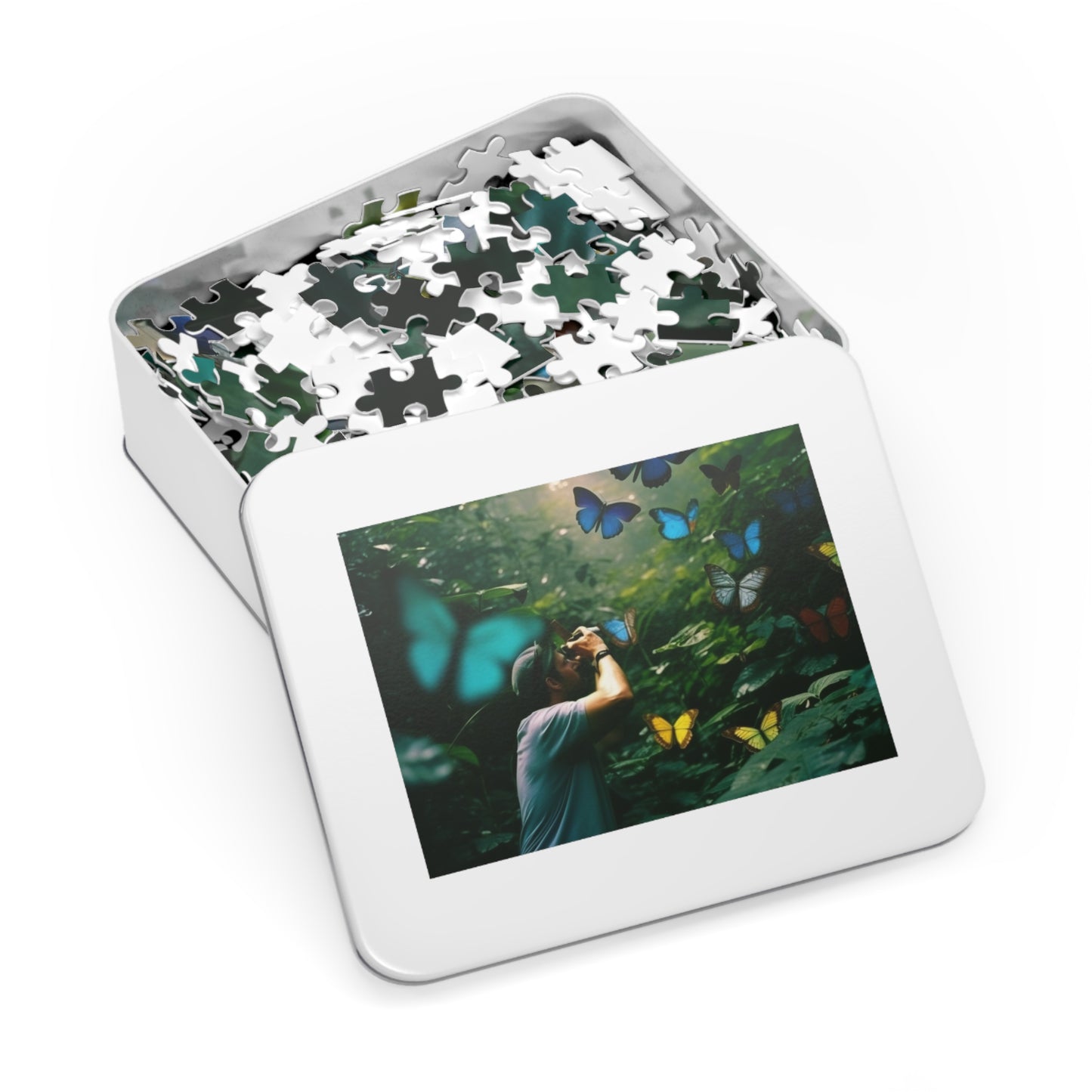 Jigsaw Puzzle (30, 110, 252, 500,1000-Piece) Jungle Butterfly 1