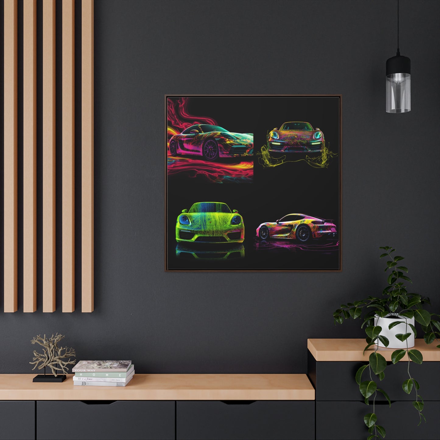 Gallery Canvas Wraps, Square Frame Porsche Flair 5