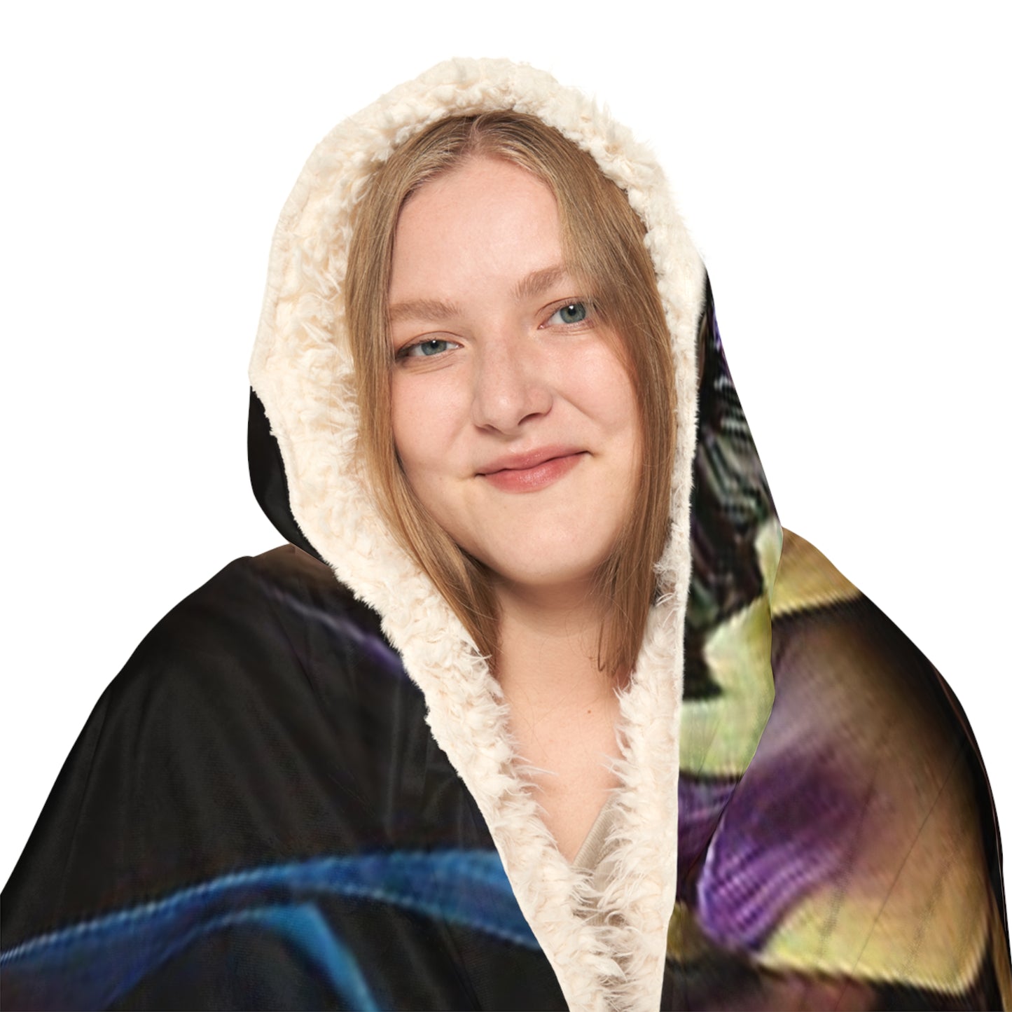 Snuggle Hooded Blanket Dahlia Purple 1