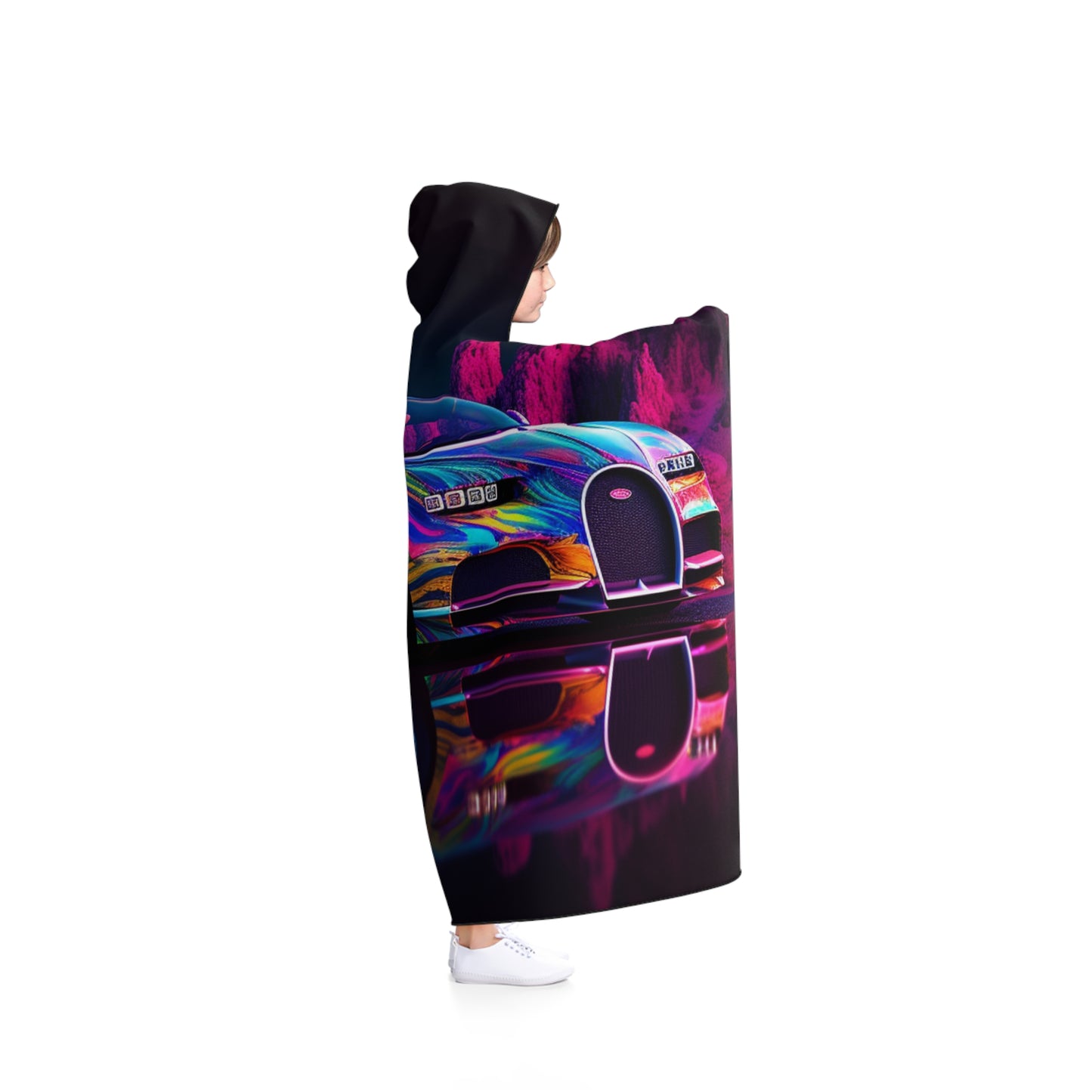 Hooded Blanket Florescent Bugatti Flair 2