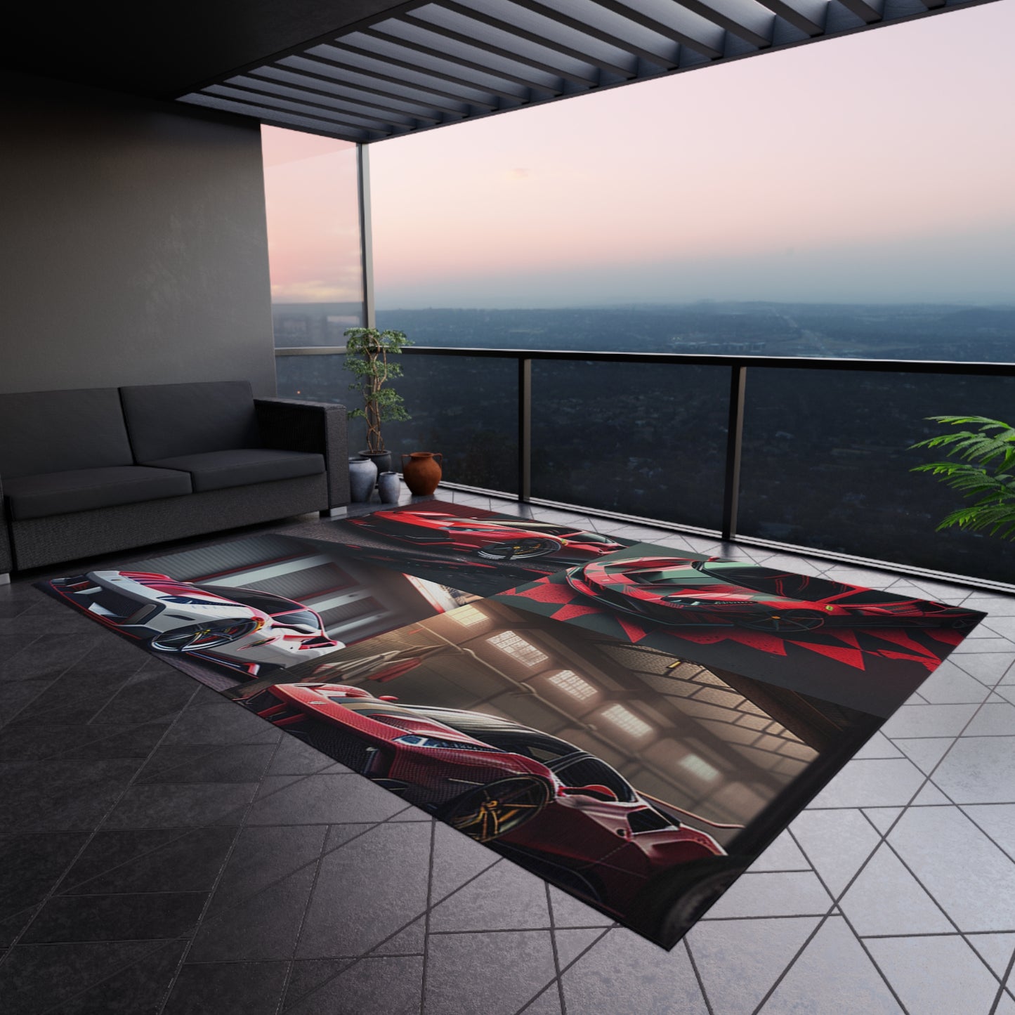 Outdoor Rug Ferrari Hyper 5