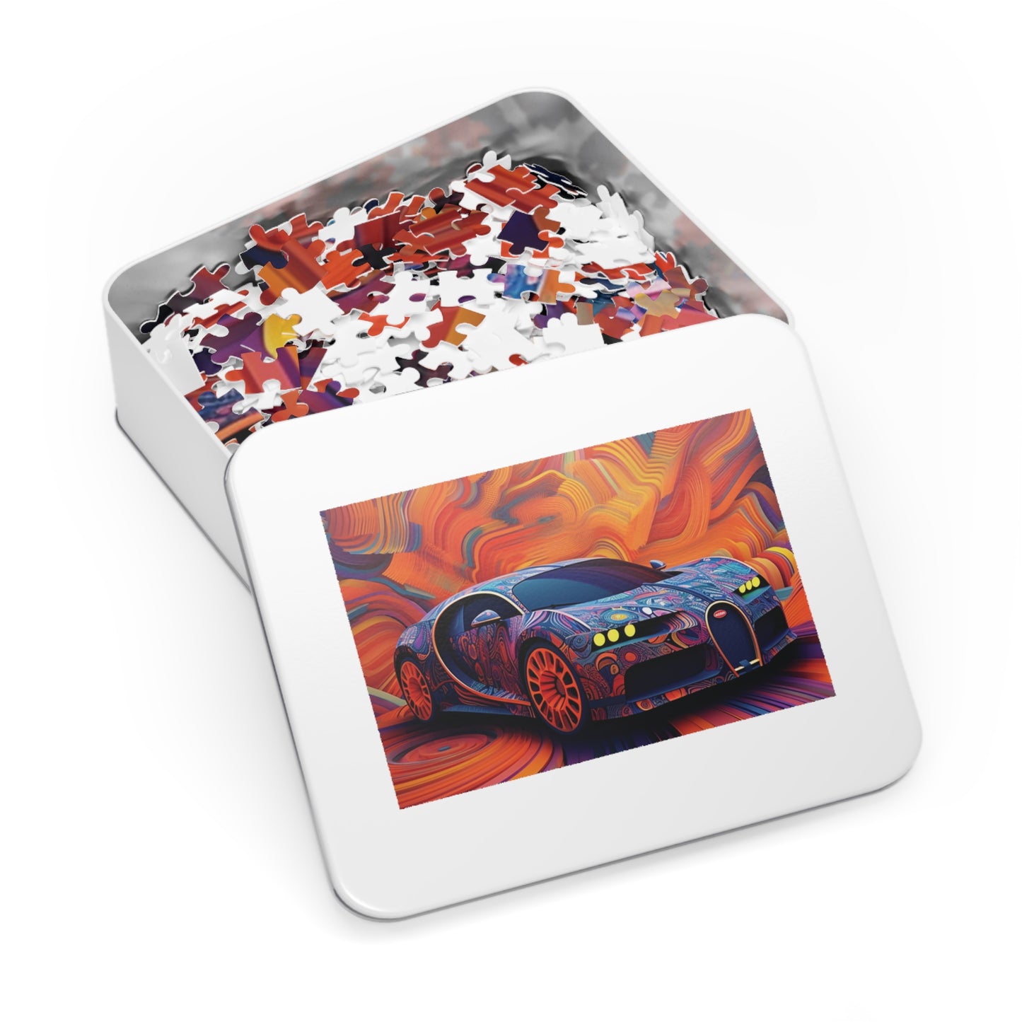Jigsaw Puzzle (30, 110, 252, 500,1000-Piece) Bugatti Abstract Concept 4