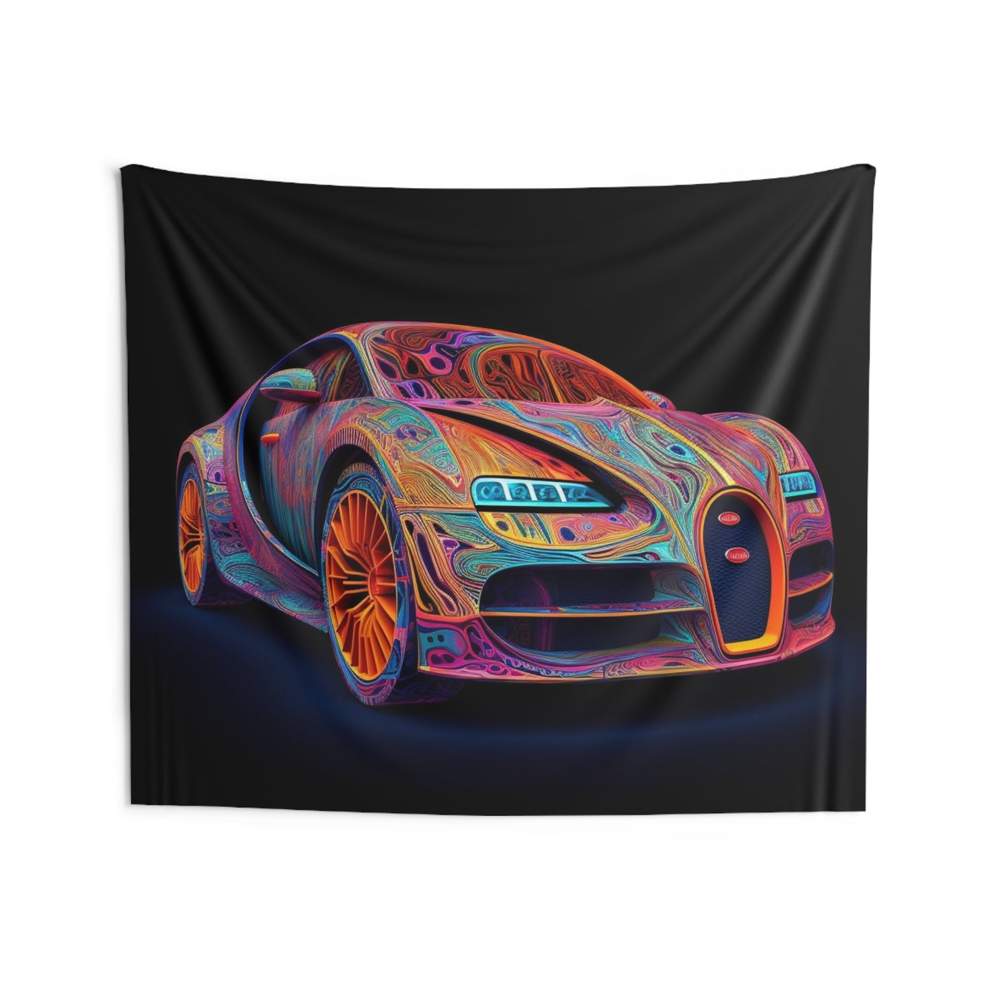Indoor Wall Tapestries Bugatti Abstract Concept 1