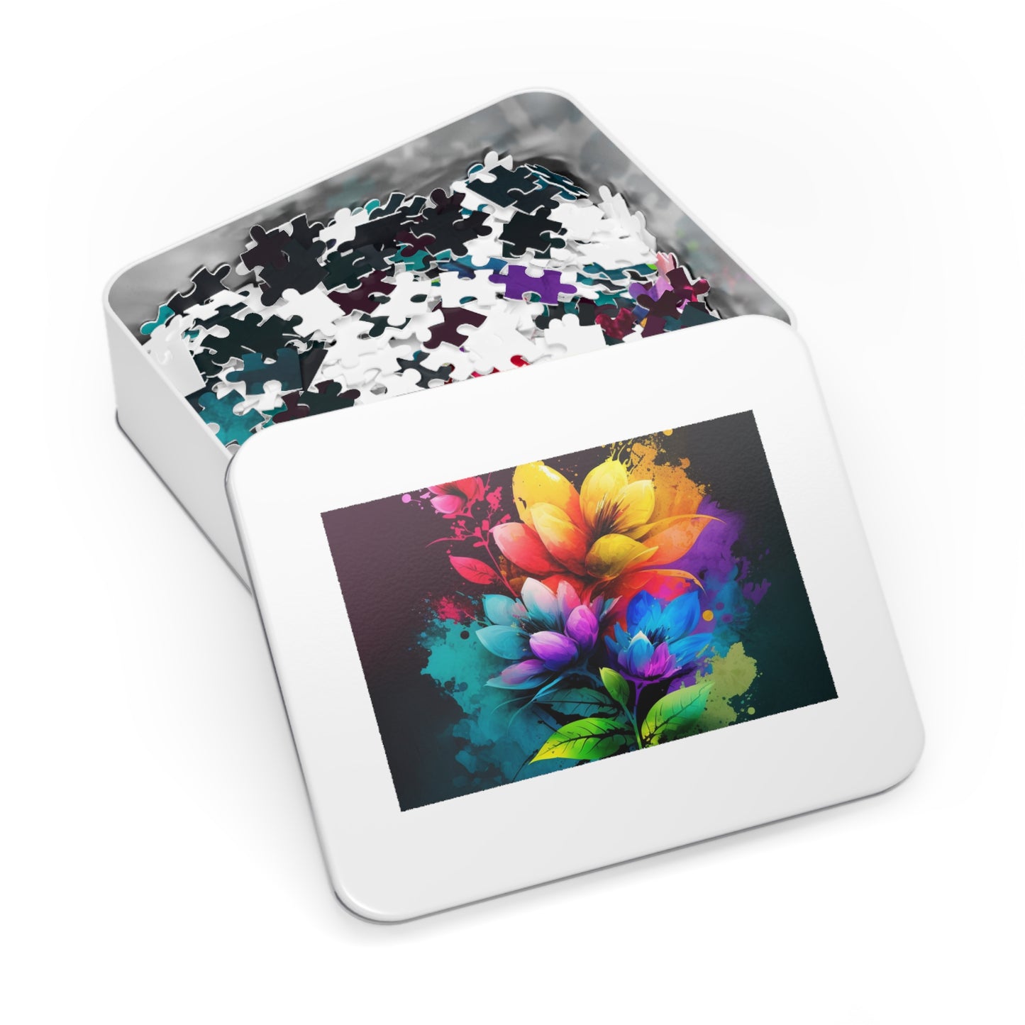 Jigsaw Puzzle (30, 110, 252, 500,1000-Piece) Bright Spring Flowers 3