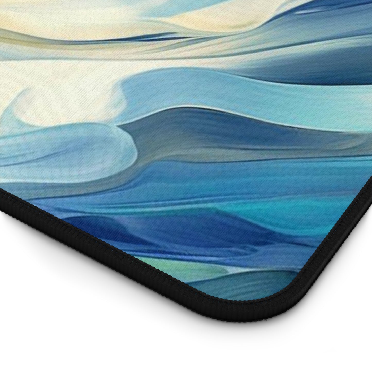 Desk Mat Blue Tluip Abstract 5