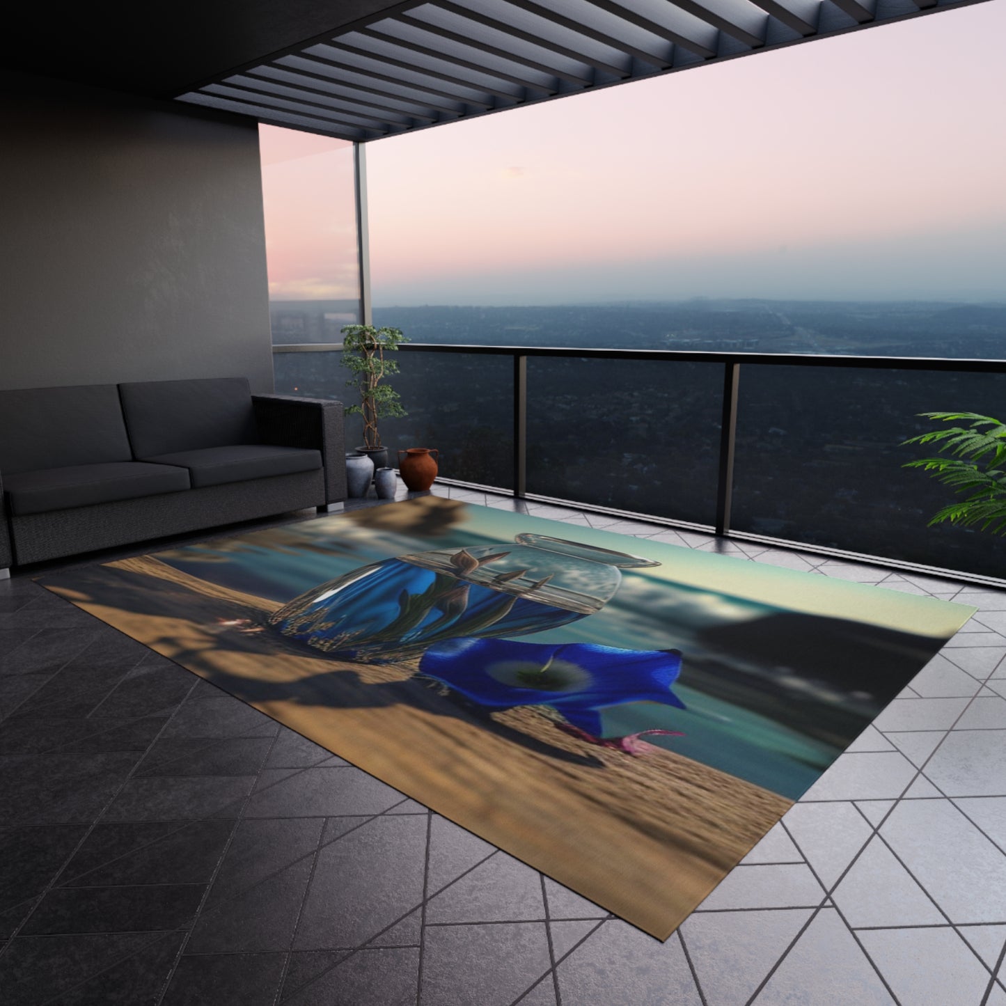 Outdoor Rug The Bluebell 4