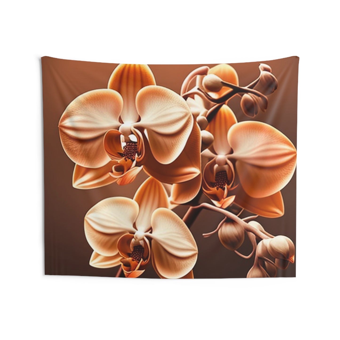 Indoor Wall Tapestries orchid pedals 3