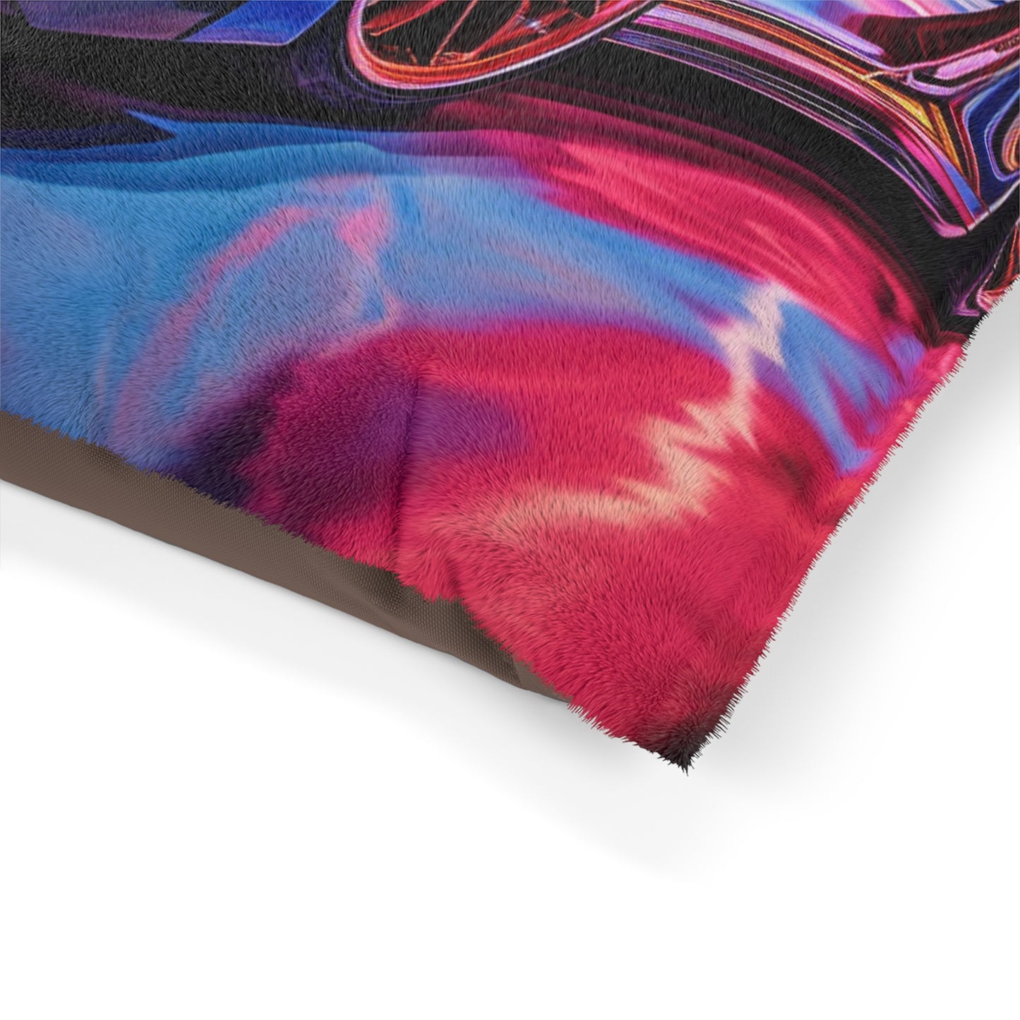 Pet Bed Macro American Flag Porsche 4