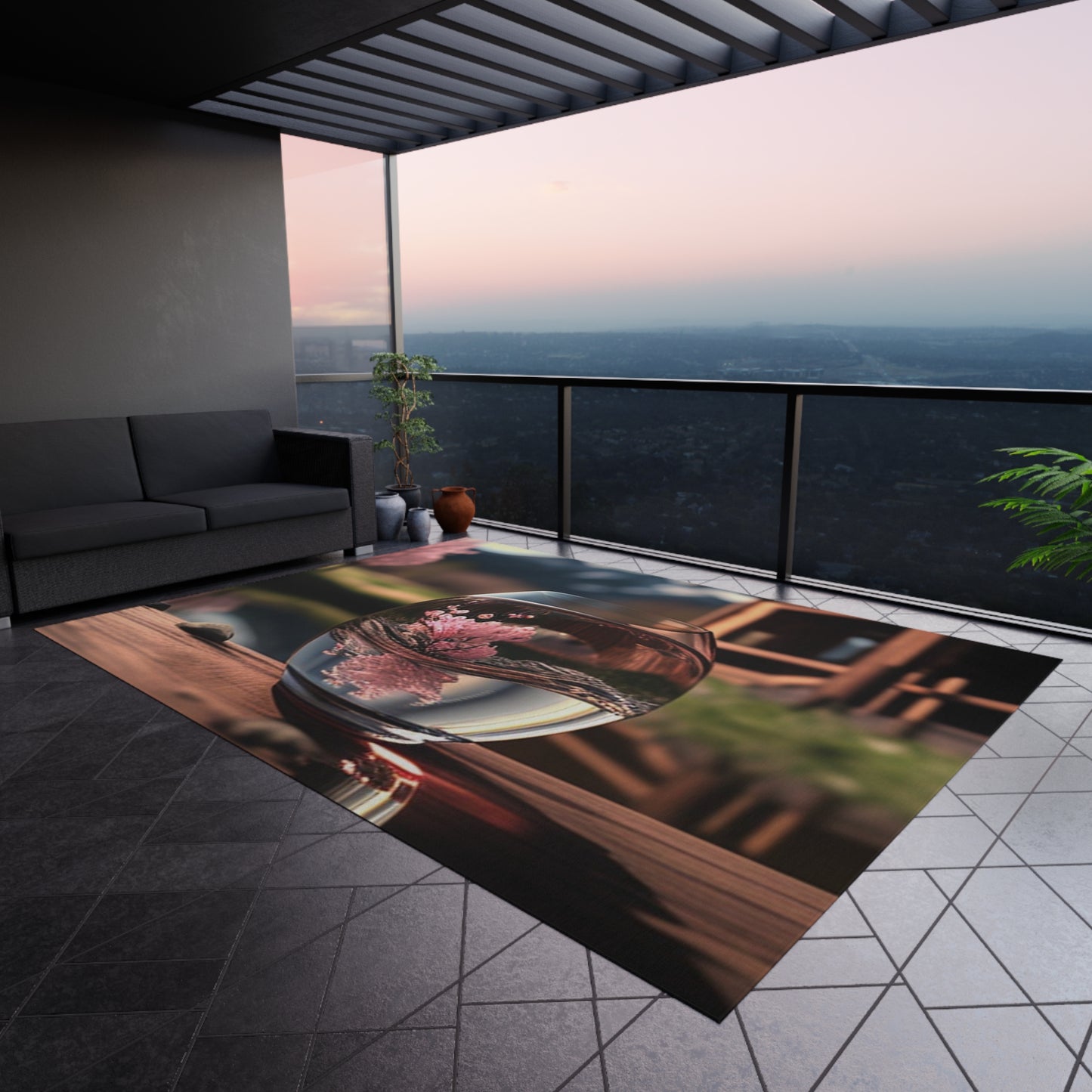 Outdoor Rug Cherry Blossom 4