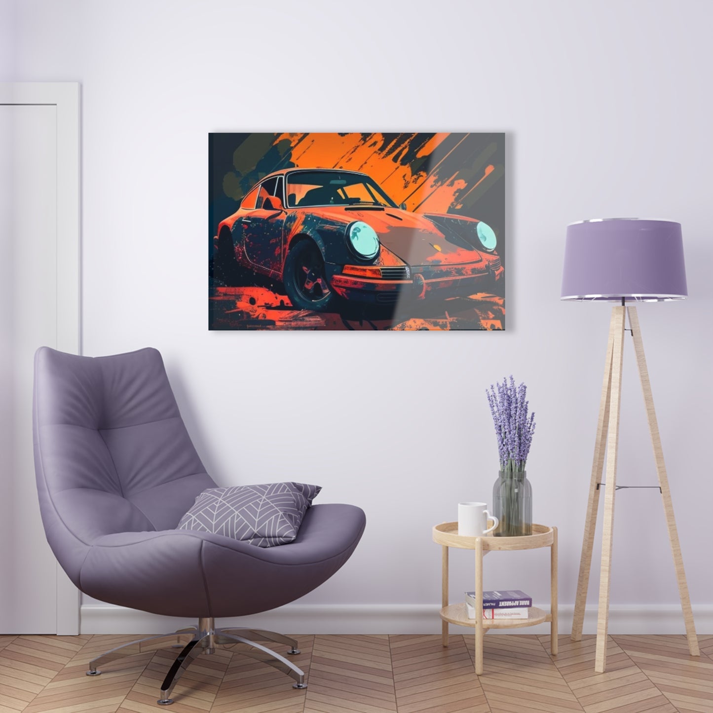 Acrylic Prints Porsche Abstract 3