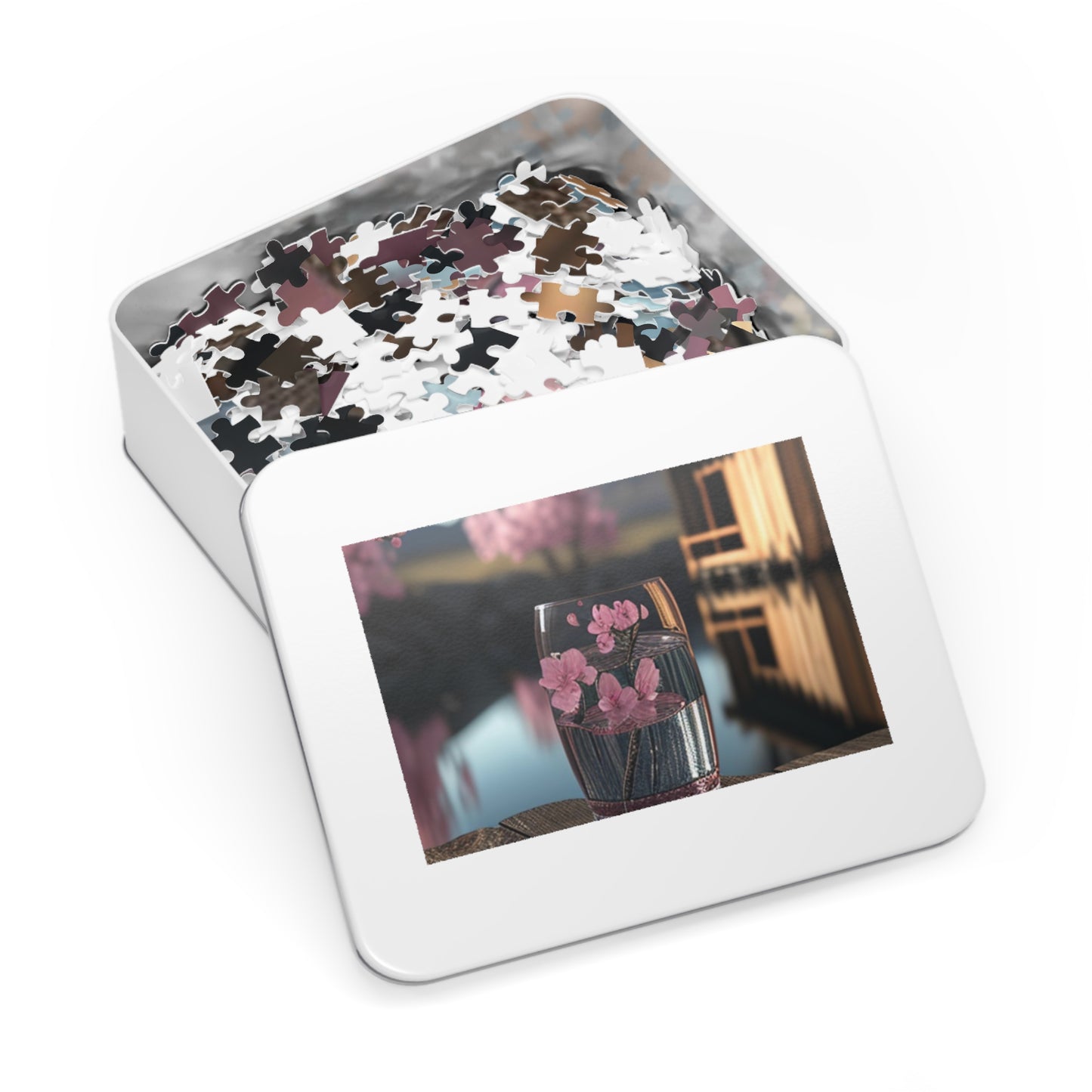 Jigsaw Puzzle (30, 110, 252, 500,1000-Piece) Cherry Blossom 1