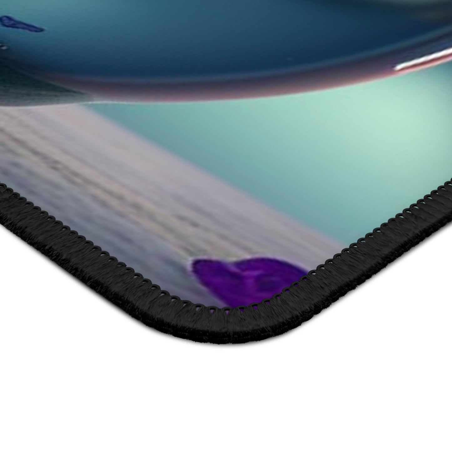 Gaming Mouse Pad Purple Sweet pea in a vase 2