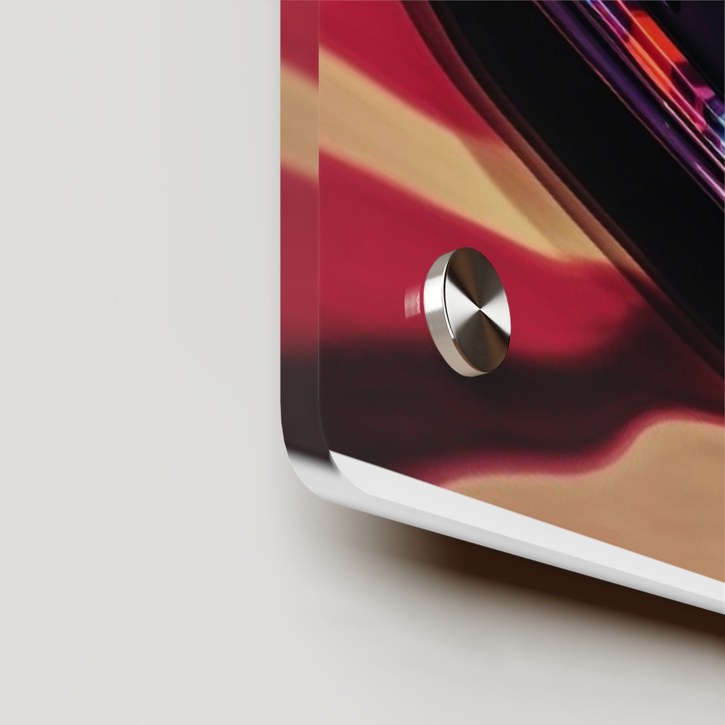 Acrylic Wall Art Panels American Flag Colored Porsche 1