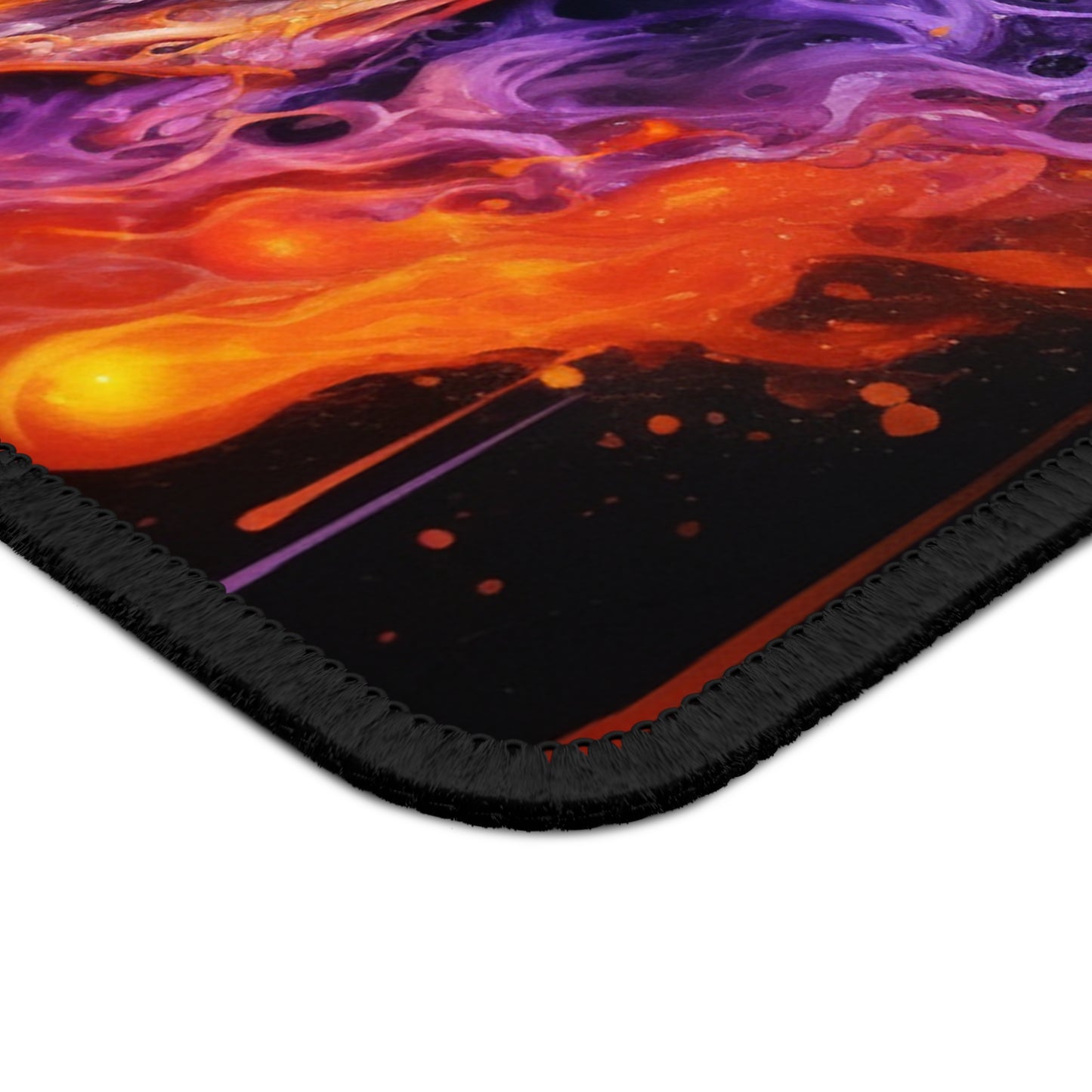 Gaming Mouse Pad Skull Flames 2