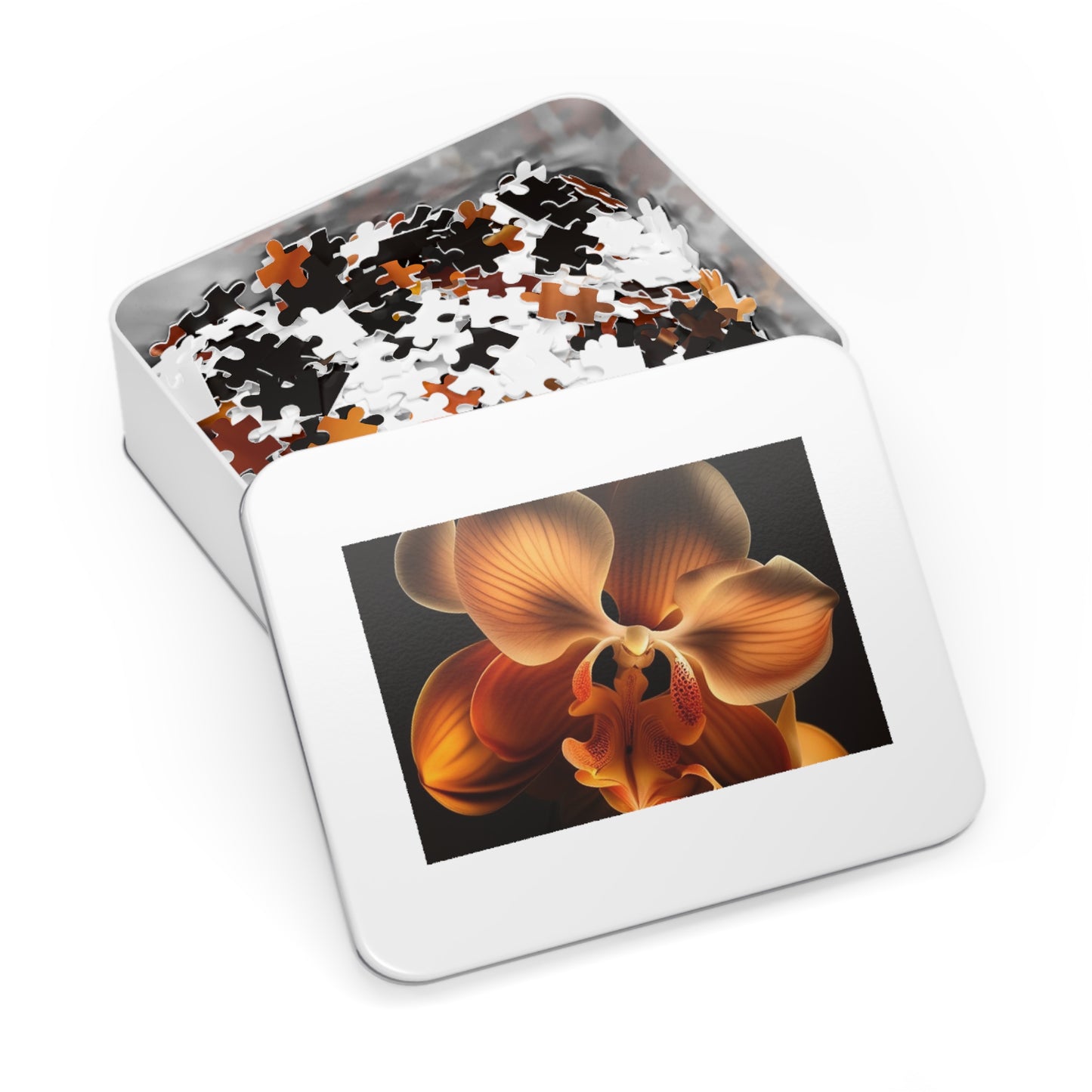 Jigsaw Puzzle (30, 110, 252, 500,1000-Piece) Orange Orchid 2