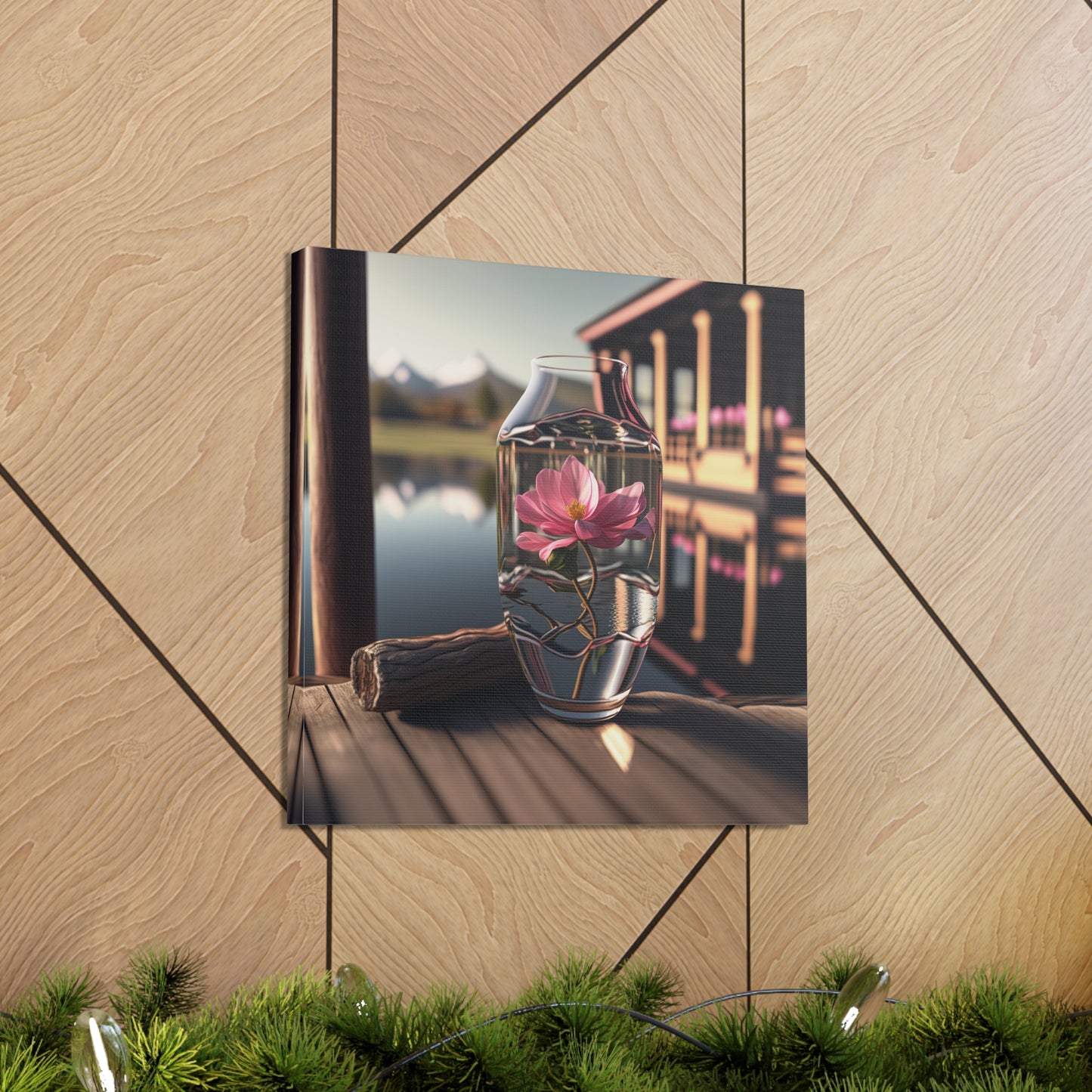 Canvas Gallery Wraps Pink Magnolia 1