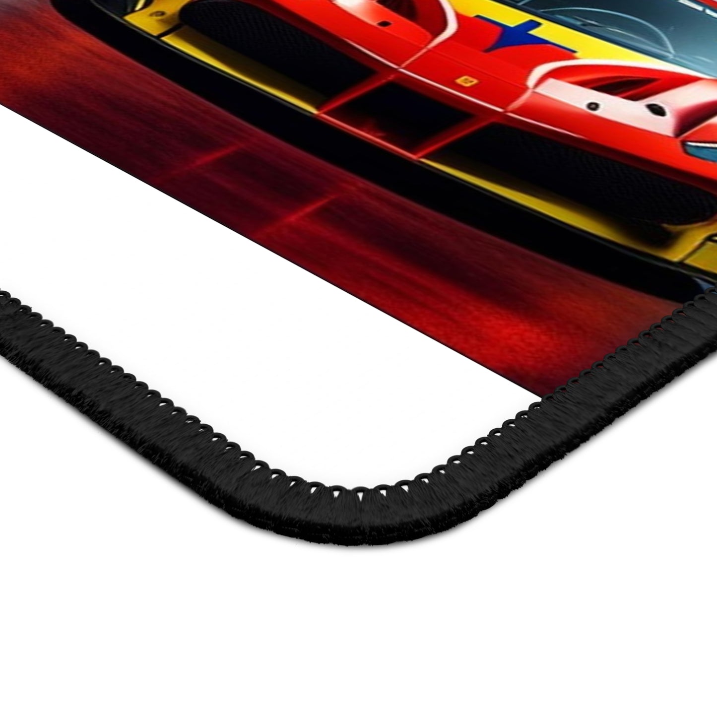 Gaming Mouse Pad Ferrari Red Blue 2