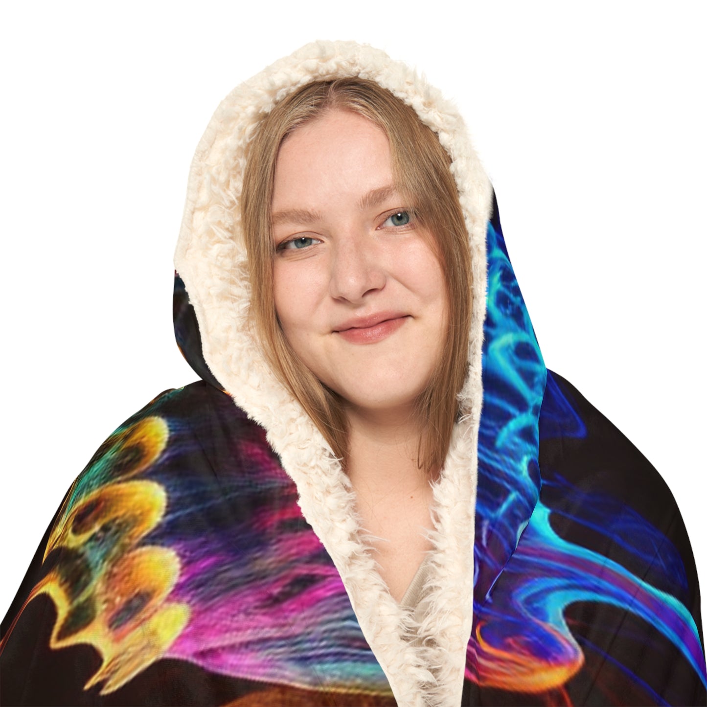 Snuggle Hooded Blanket Thermal Butterfly 5