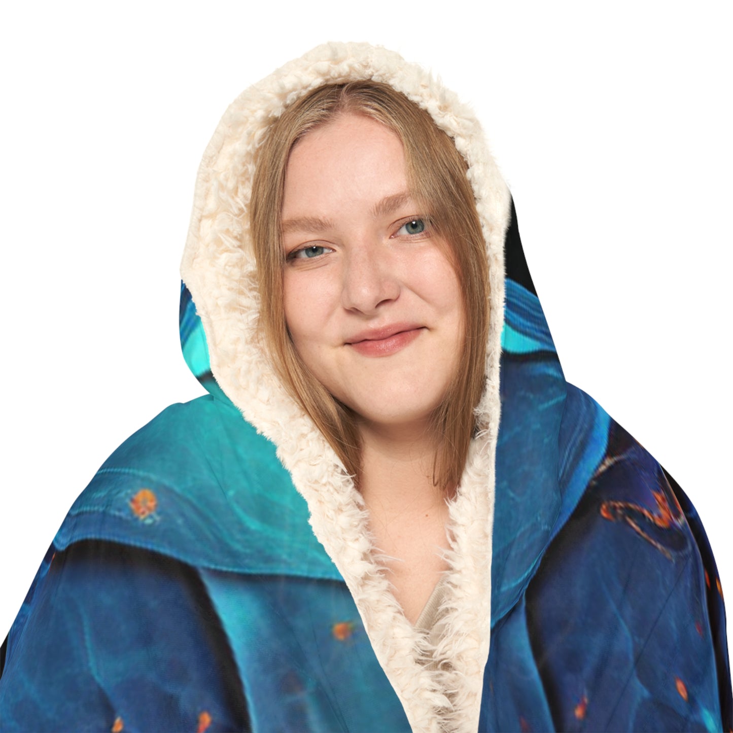 Snuggle Hooded Blanket Thermal Butterfly 3