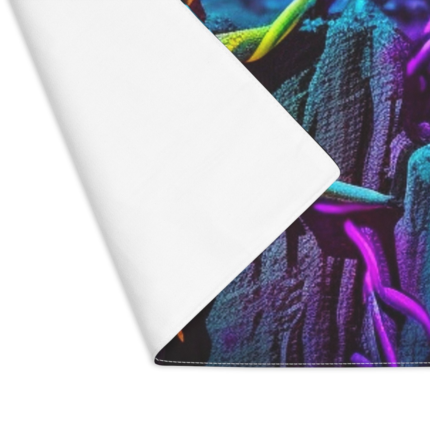 Placemat, 1pc Macro Neon Barbs 3