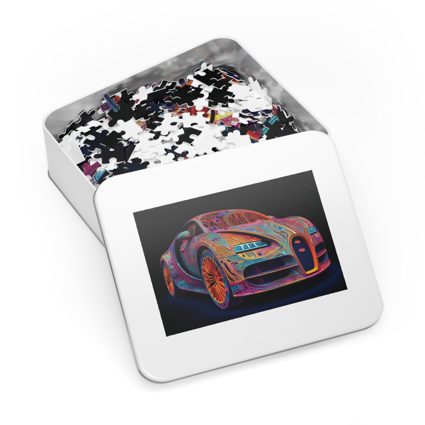 Jigsaw Puzzle (30, 110, 252, 500,1000-Piece) Bugatti Abstract Concept 1