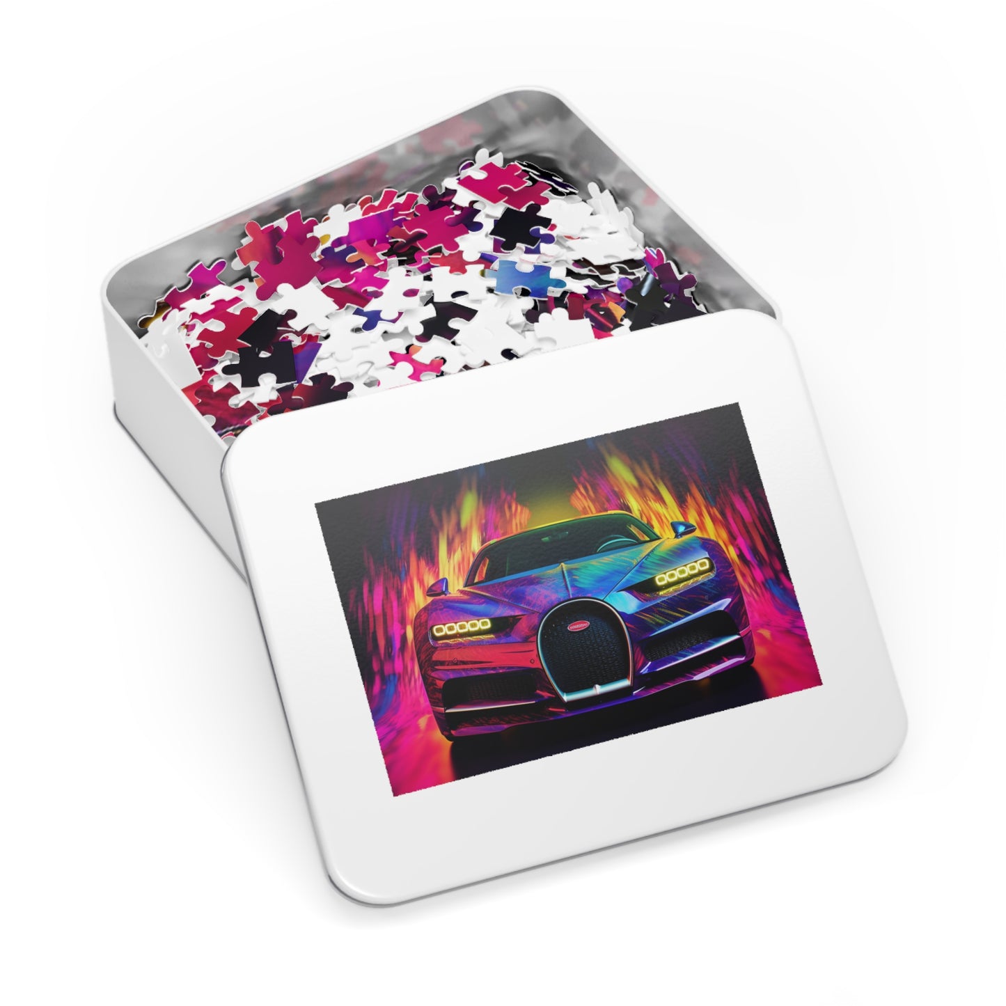 Jigsaw Puzzle (30, 110, 252, 500,1000-Piece) Florescent Bugatti Flair 3