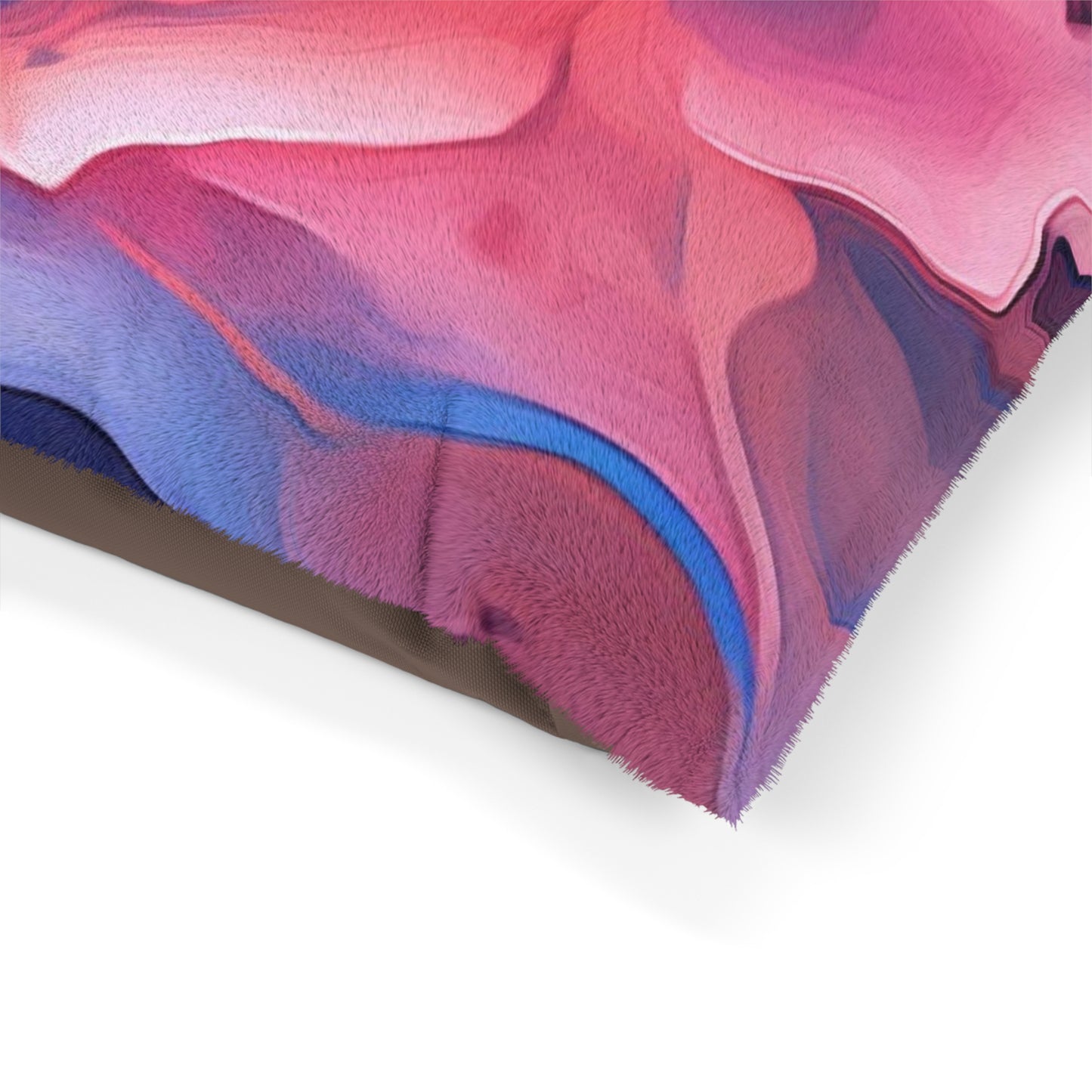 Pet Bed Pink & Blue Tulip Rose 1