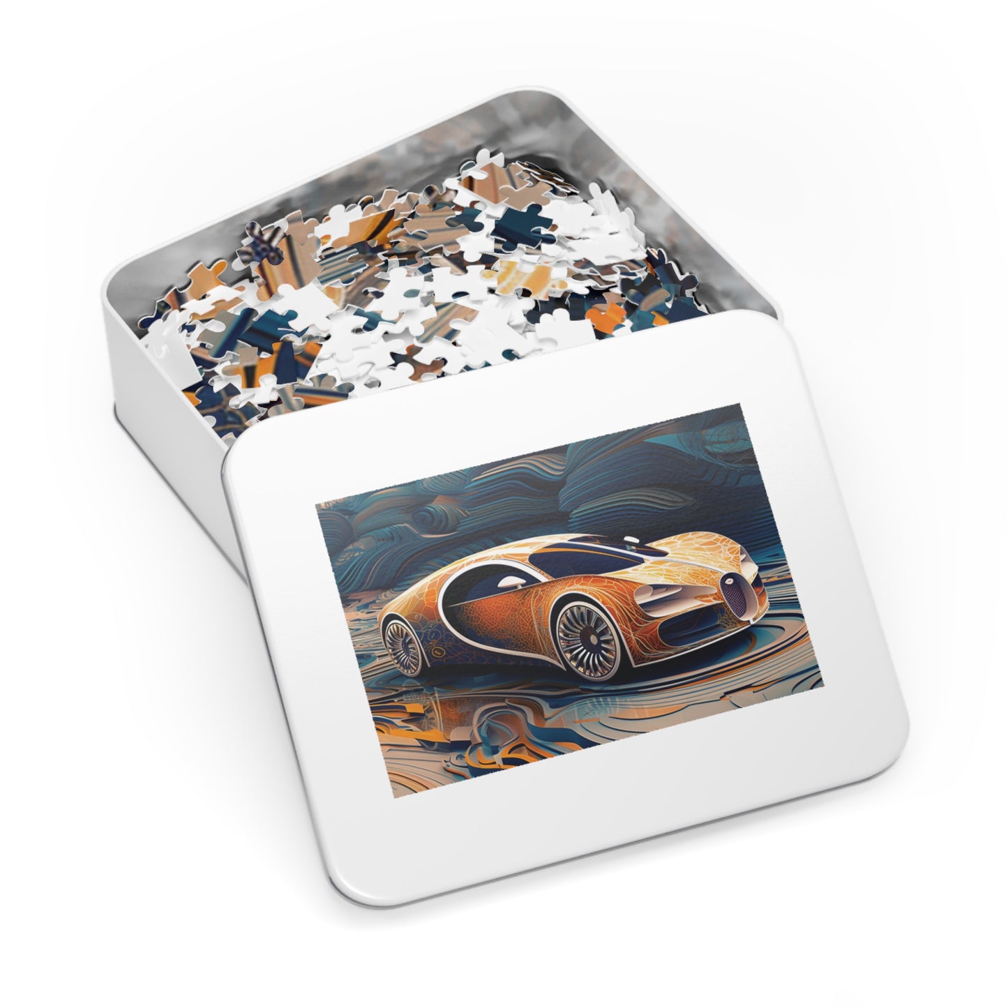 Jigsaw Puzzle (30, 110, 252, 500,1000-Piece) Bugatti Abstract Flair 1