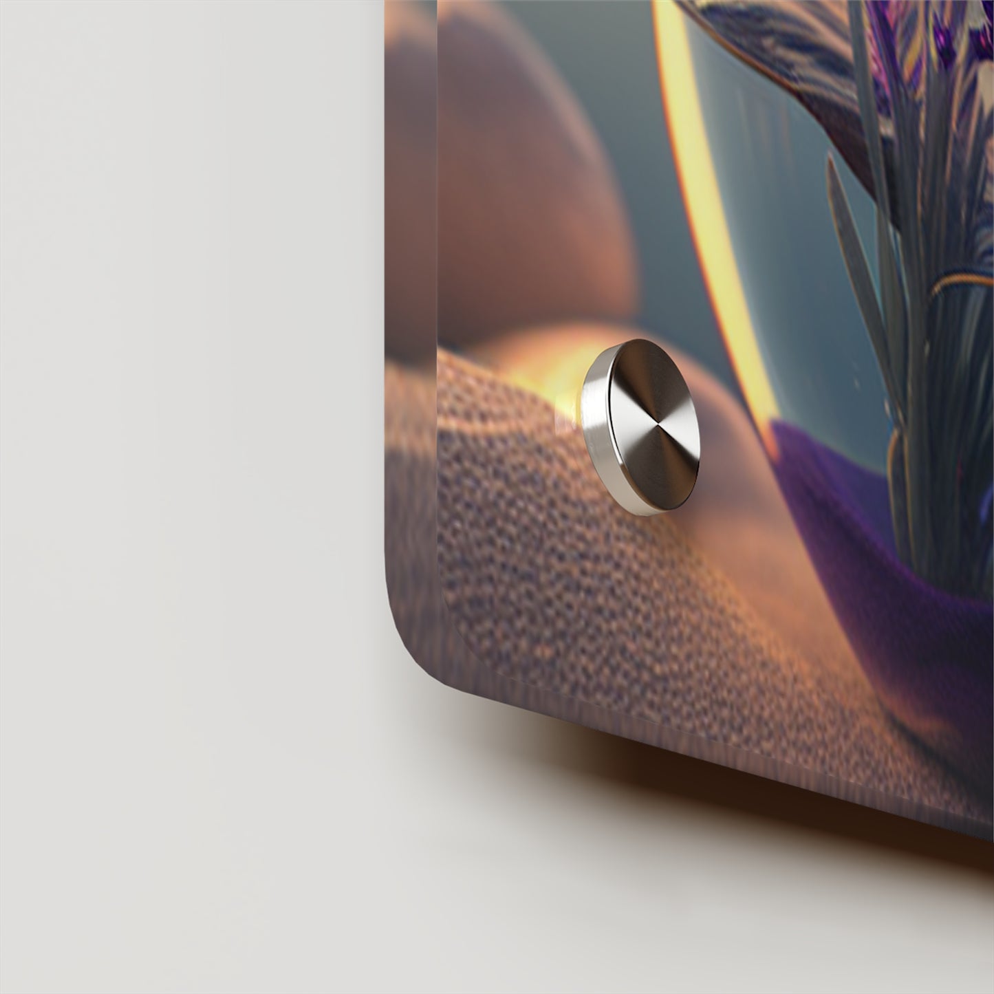 Acrylic Wall Art Panels Lavender in a vase 5