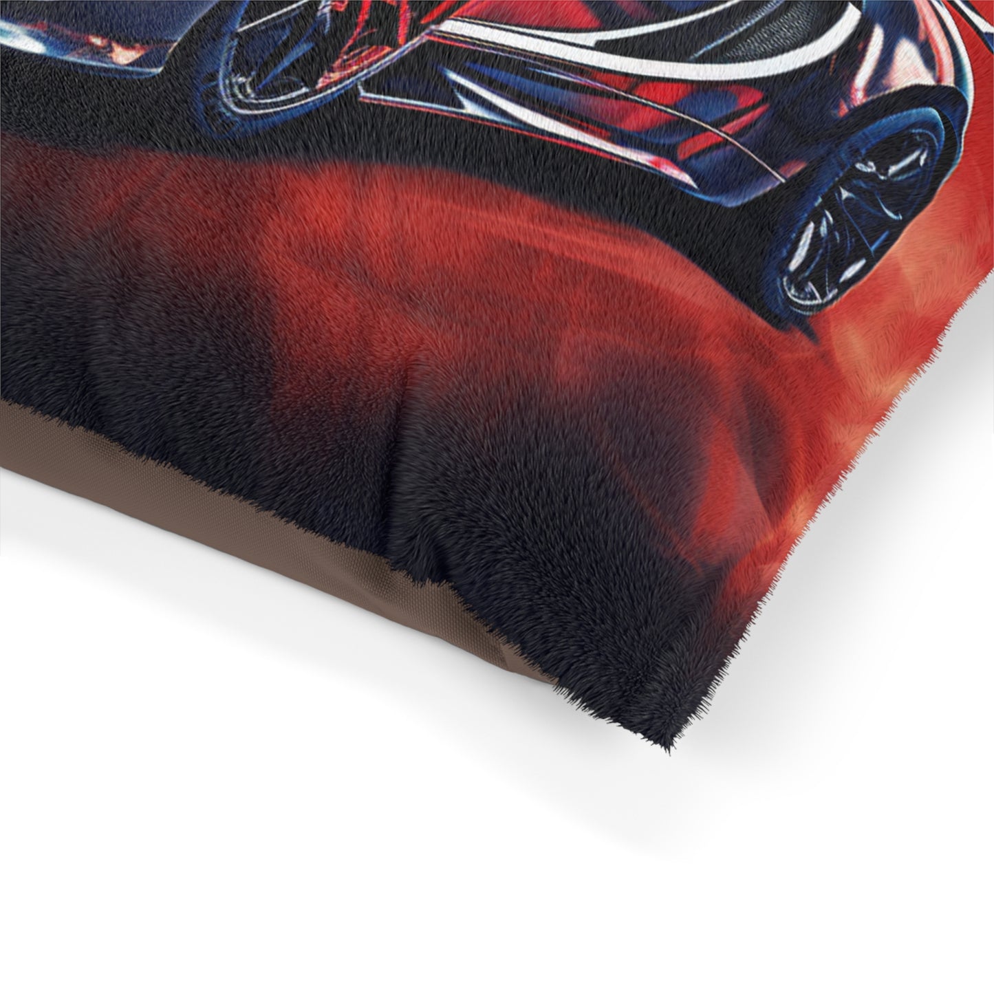 Pet Bed Abstract American Flag Background Bugatti 4