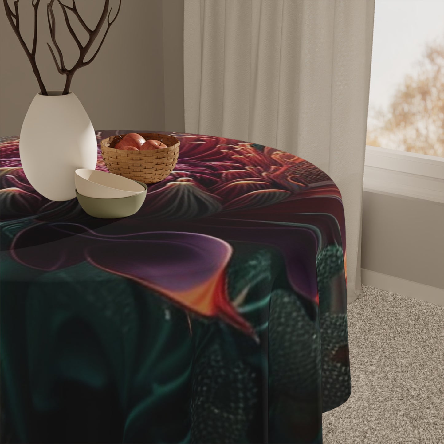 Tablecloth Flower Arangment 1