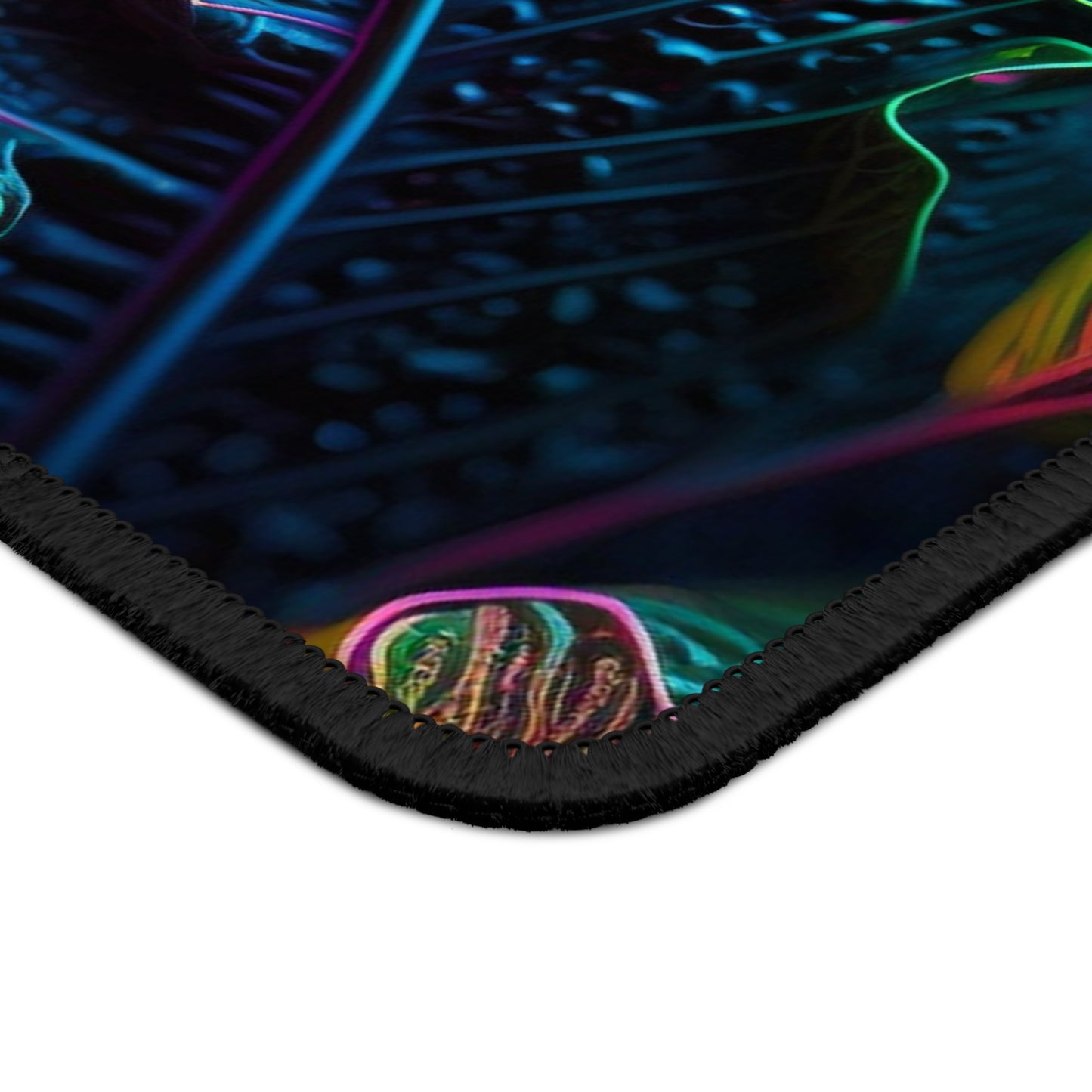 Gaming Mouse Pad Florescent Skull Death 4