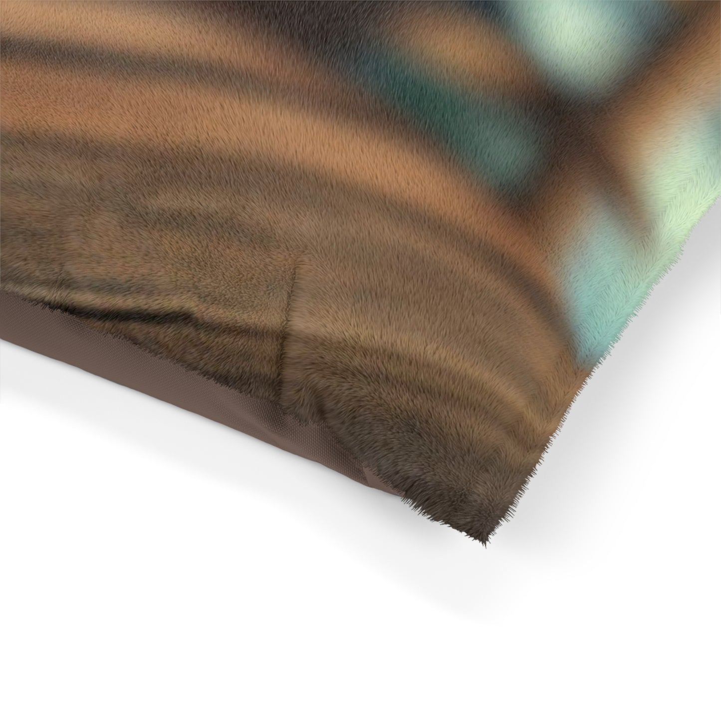 Pet Bed Yellow Hibiscus Wood 2