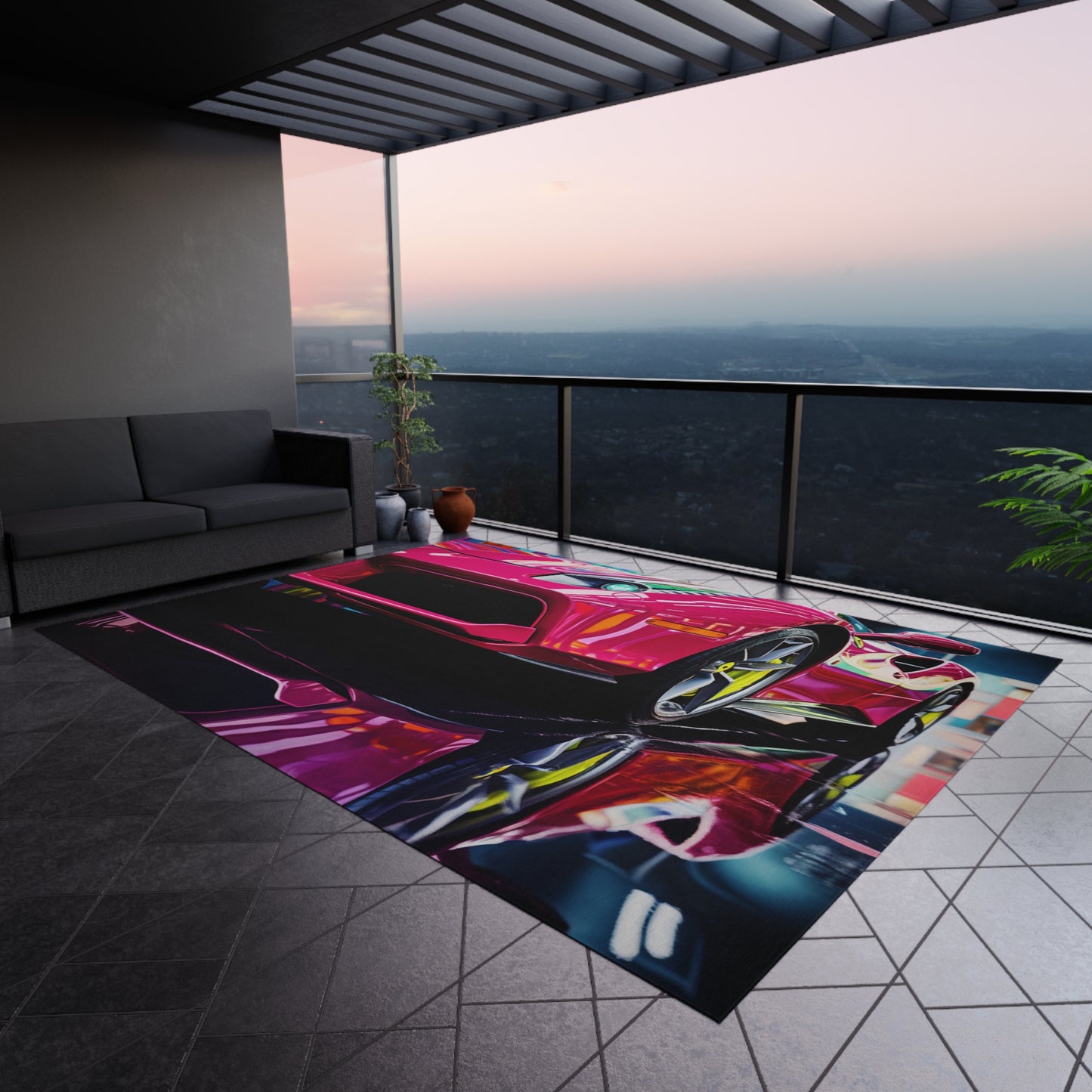 Outdoor Rug Ferrari Flair Macro 2