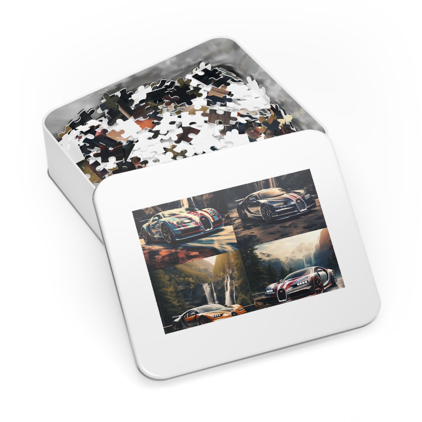 Jigsaw Puzzle (30, 110, 252, 500,1000-Piece) Bugatti Waterfall 5