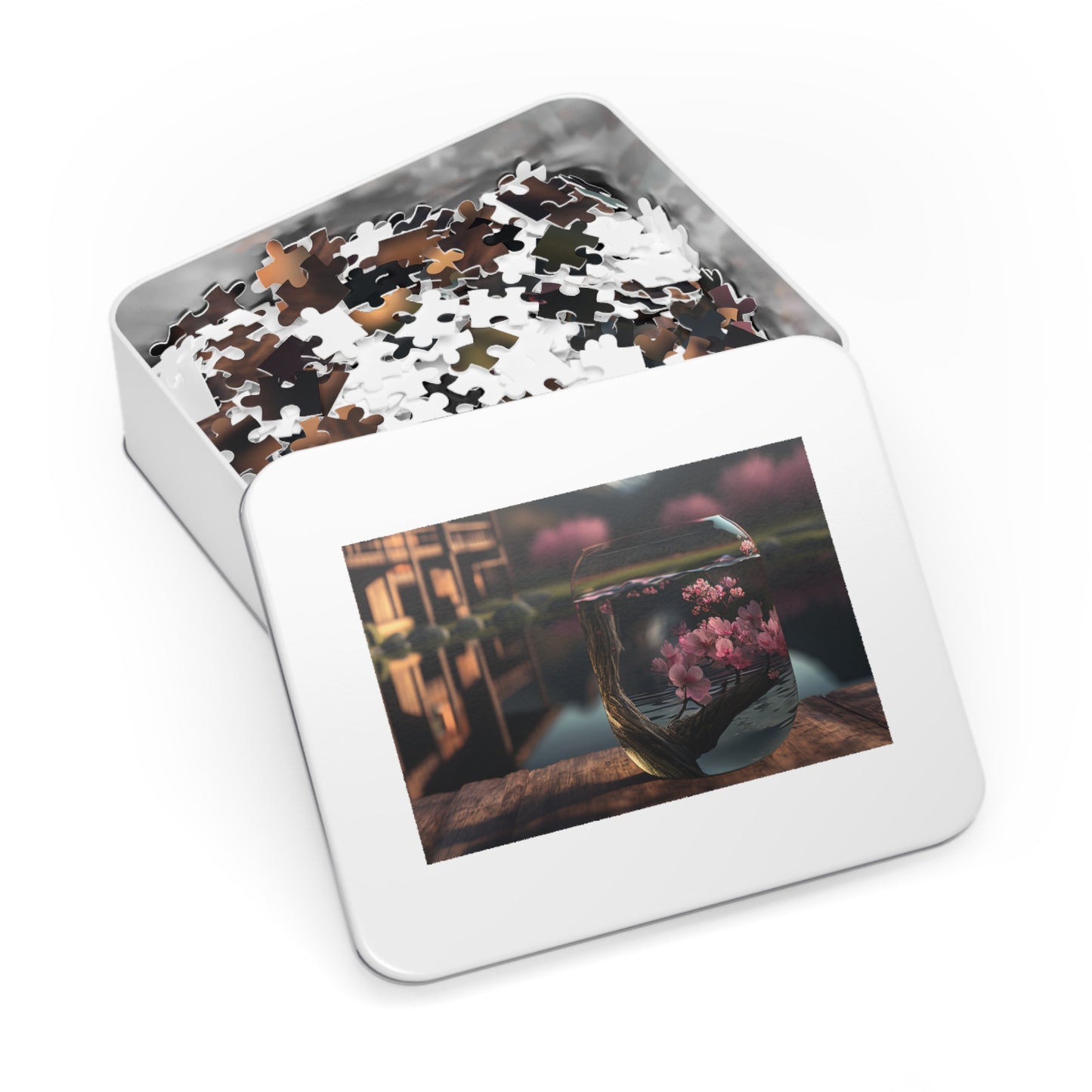 Jigsaw Puzzle (30, 110, 252, 500,1000-Piece) Cherry Blossom 3