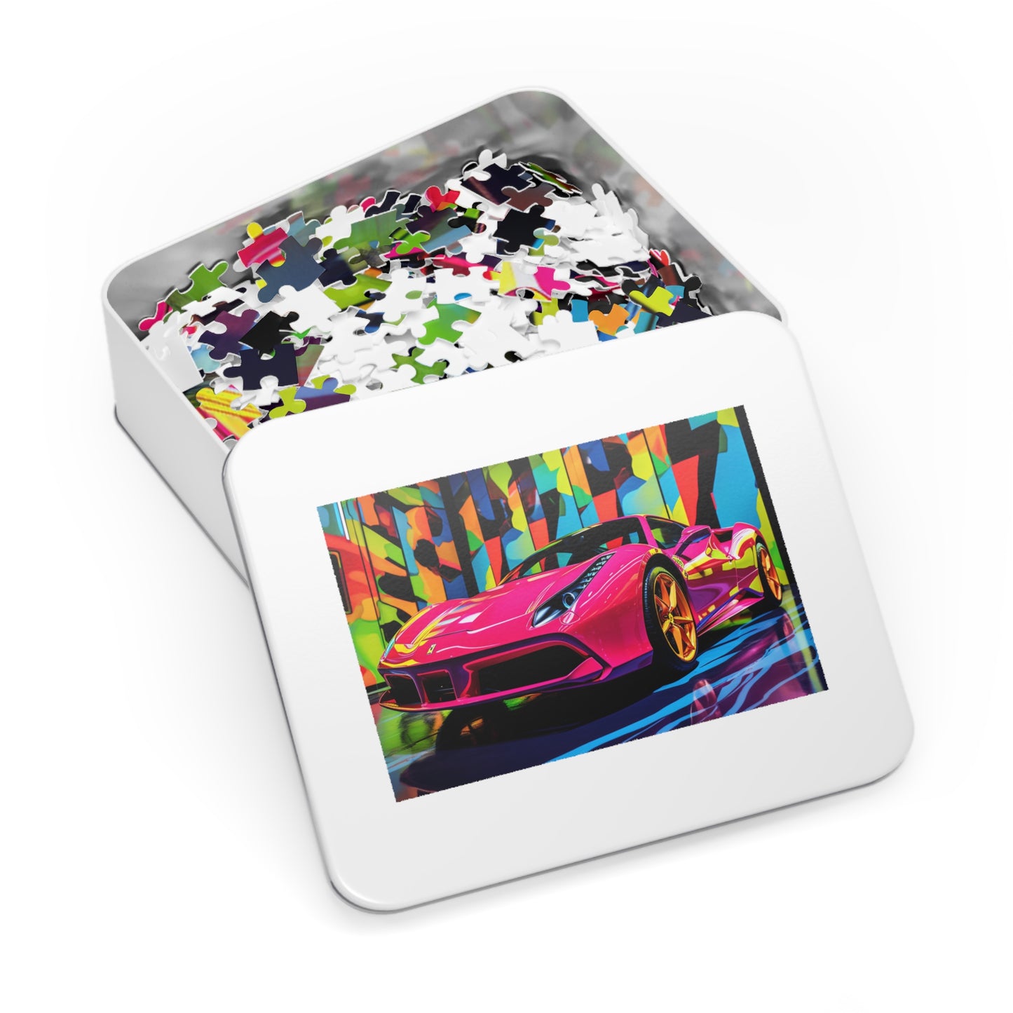 Jigsaw Puzzle (30, 110, 252, 500,1000-Piece) Ferrari Flair Macro 1