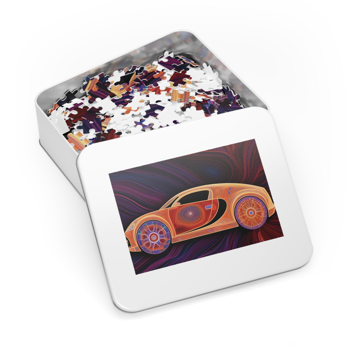 Jigsaw Puzzle (30, 110, 252, 500,1000-Piece) Bugatti Abstract Concept 2