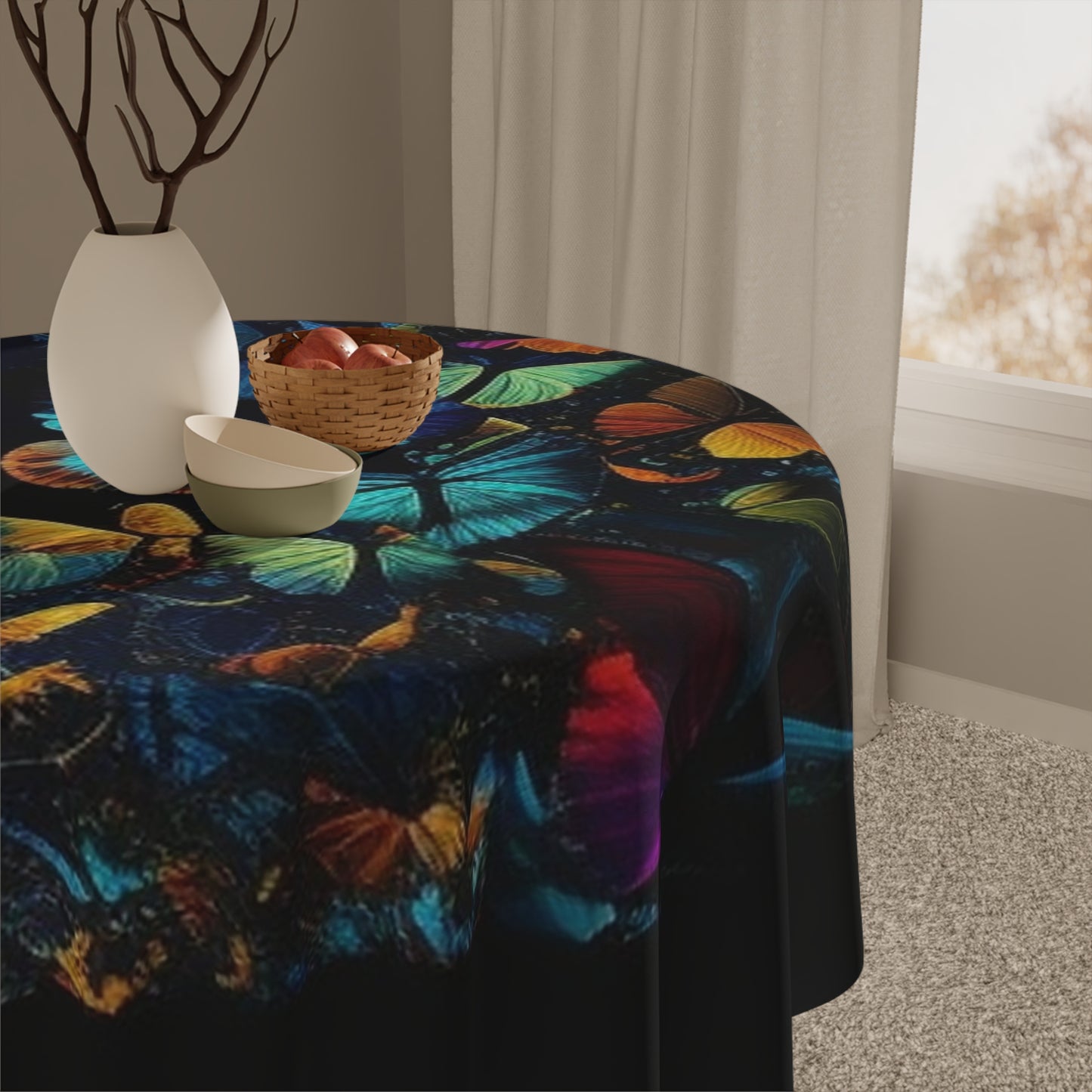 Tablecloth Moon Butterfly 1