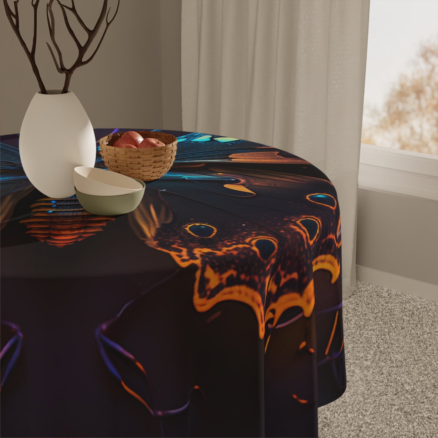 Tablecloth Neon Hue Butterfly 2