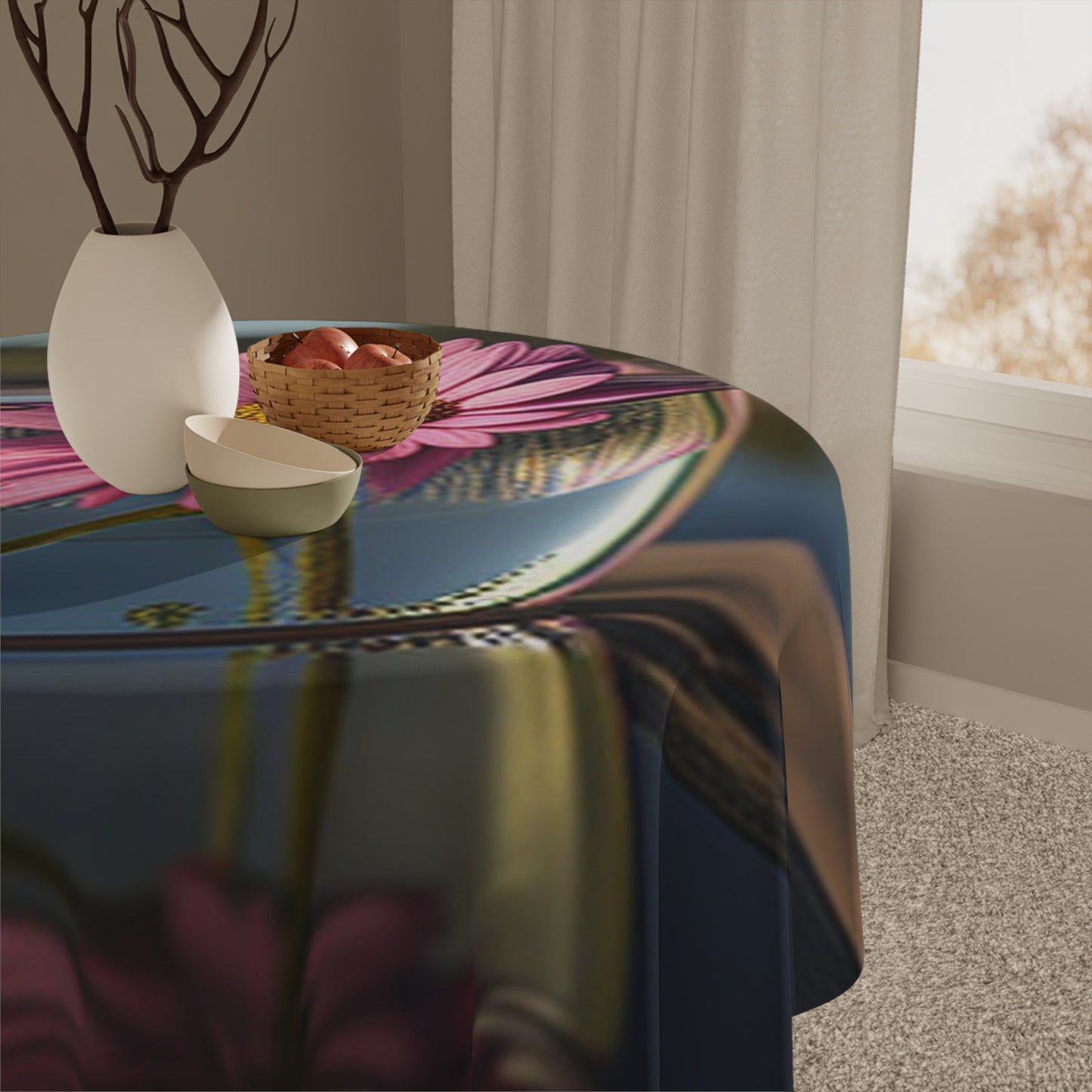Tablecloth Pink Daisy 3