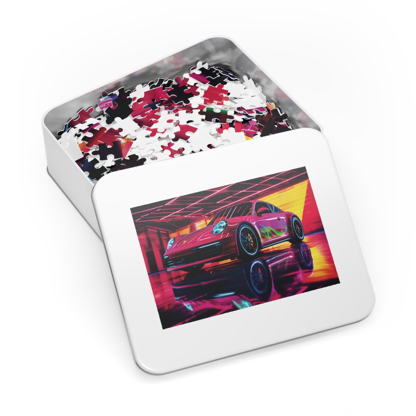 Jigsaw Puzzle (30, 110, 252, 500,1000-Piece) Macro Porsche 3